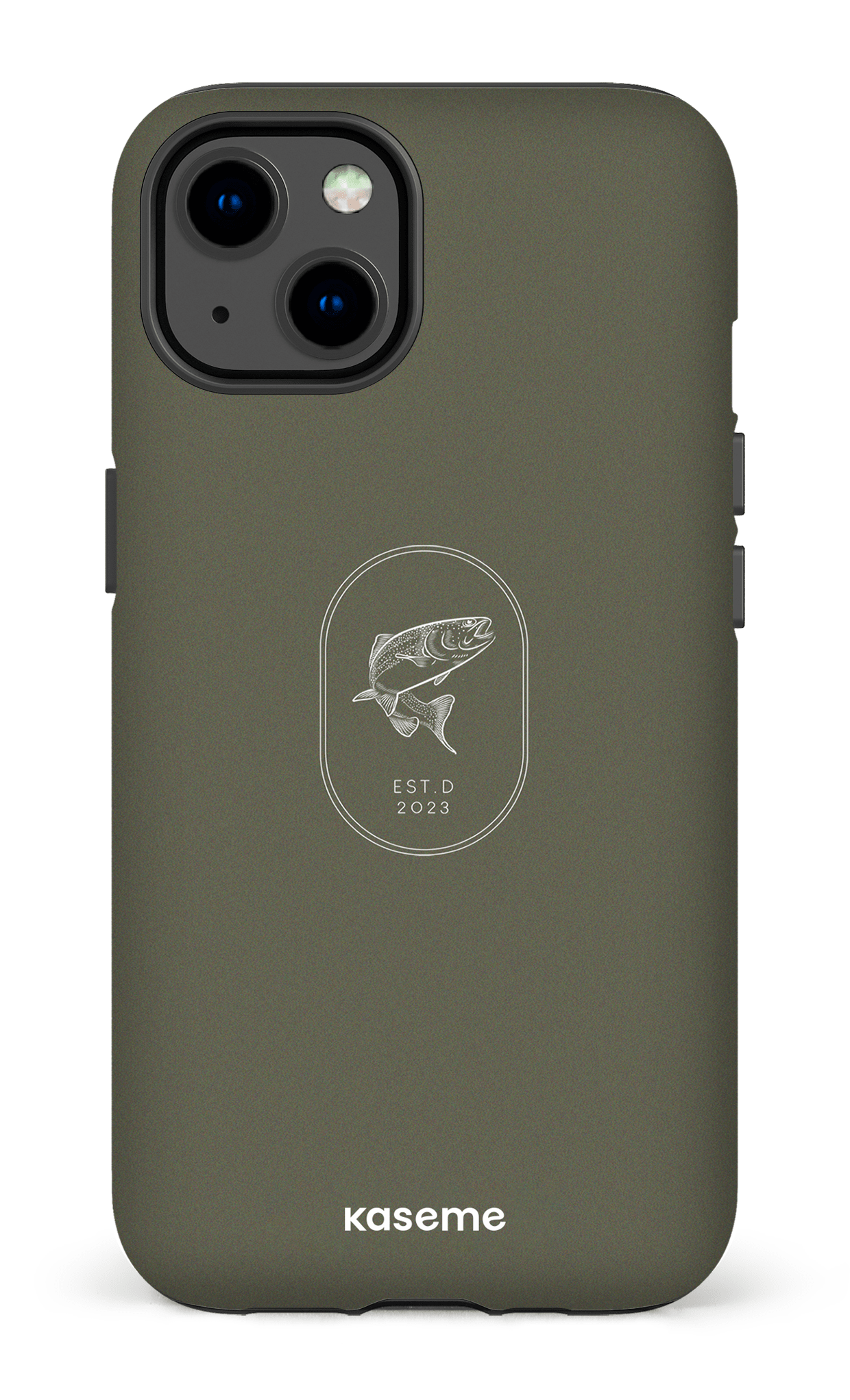 iPhone 13 Tough Matte Fishing Green -