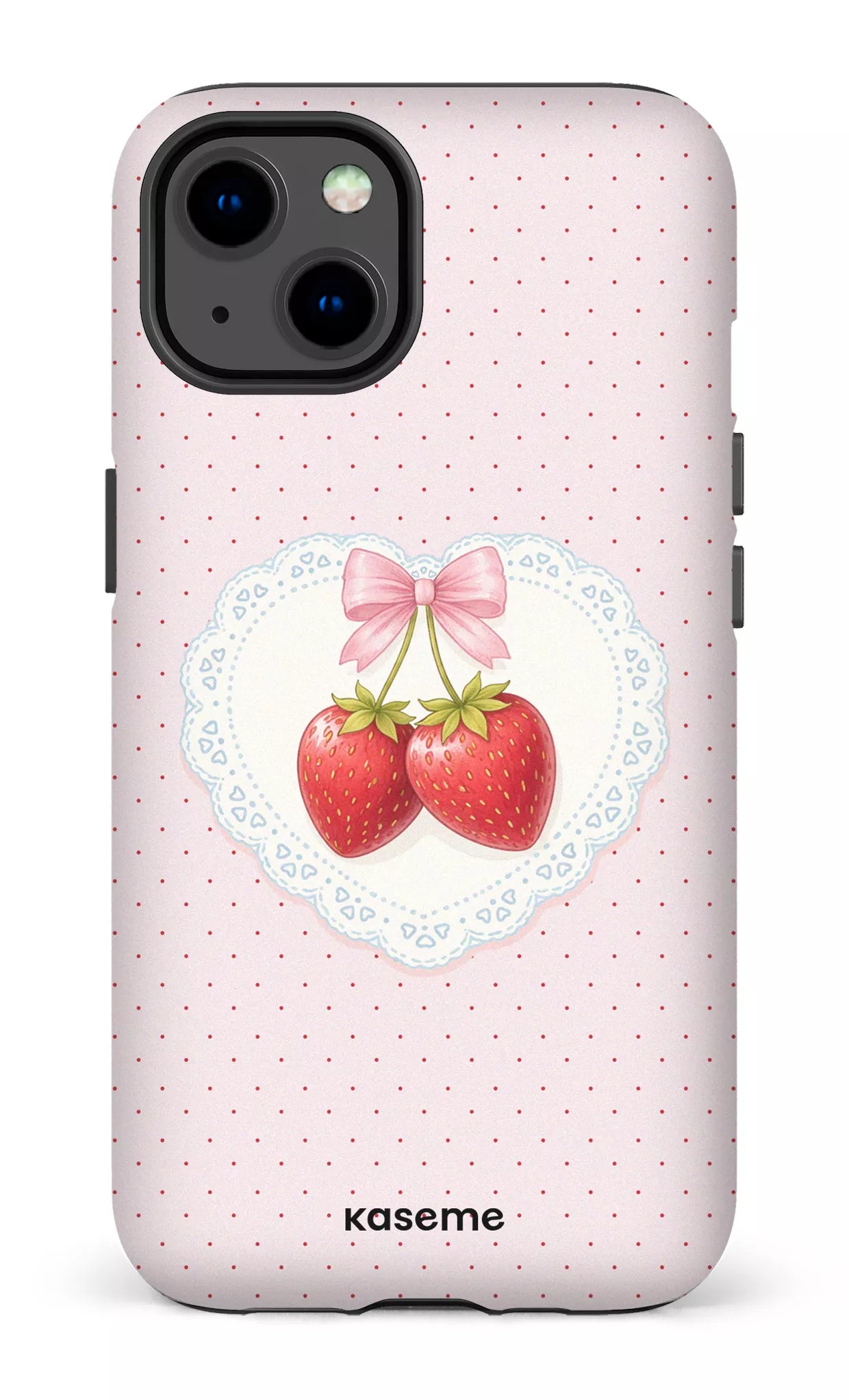 iPhone 13 Tough Matte Fresa Lace Pink -