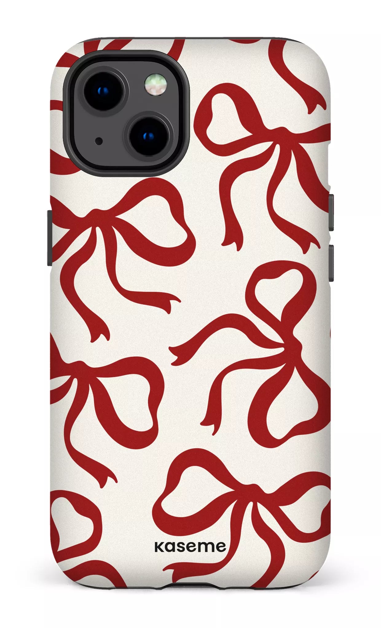 iPhone 13 Tough Matte Lace Burgundy -