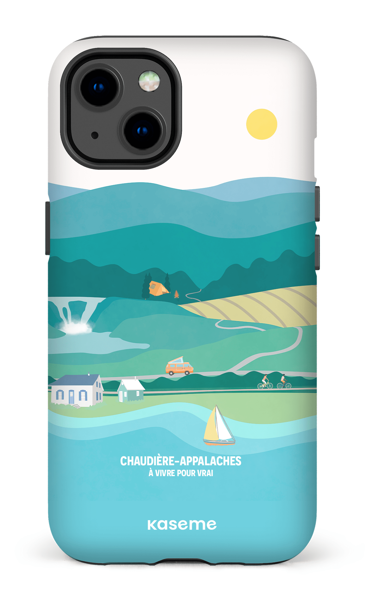 iPhone 13 Tough Matte Paysage par TCA -