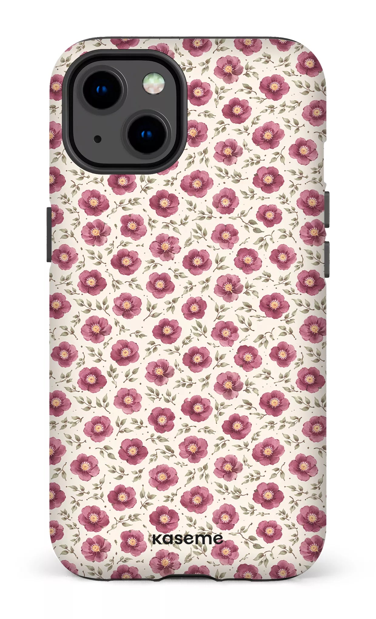 iPhone 13 Tough Matte Ruby Bloom -