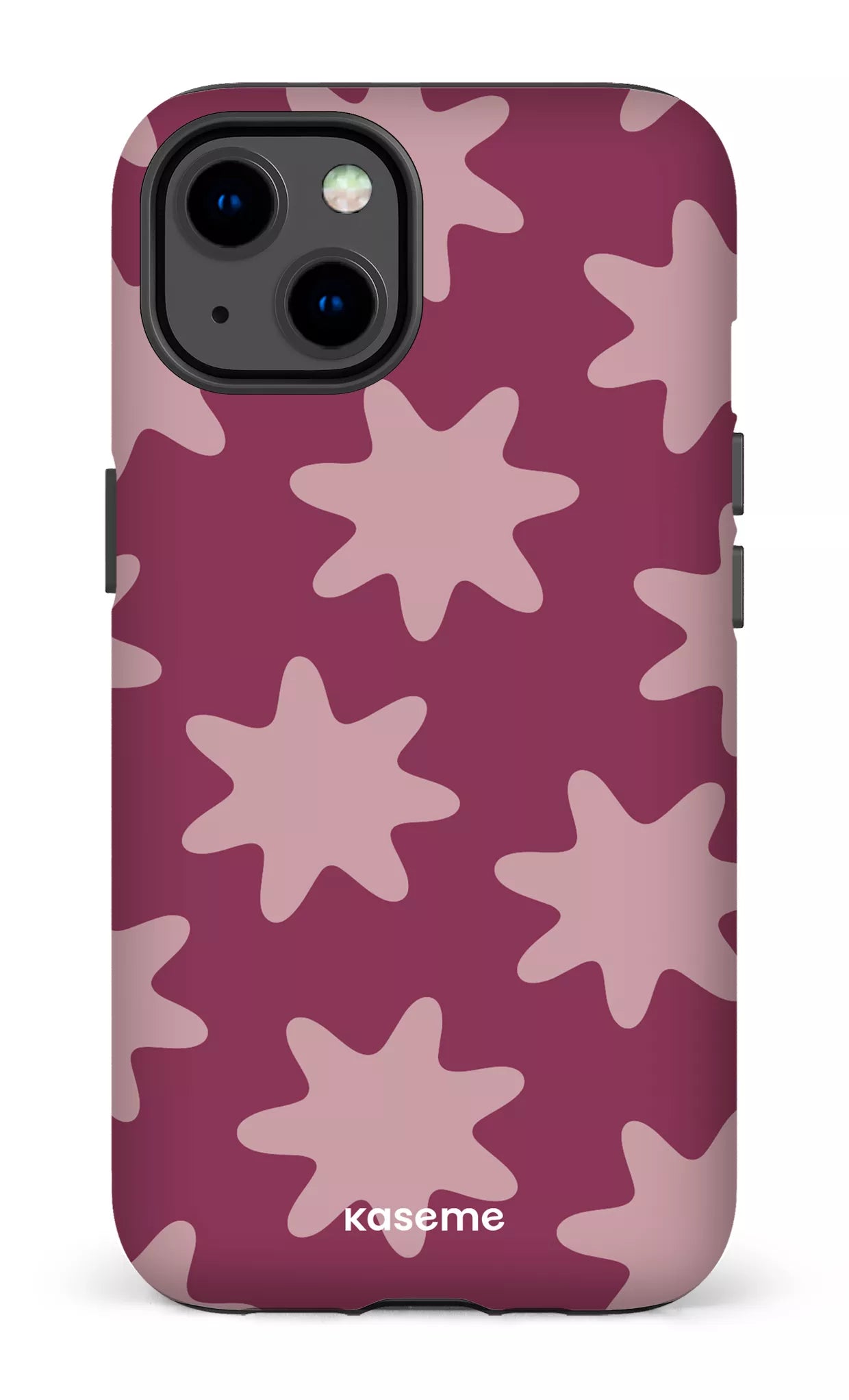 iPhone 13 Tough Matte Unframed Burgundy -