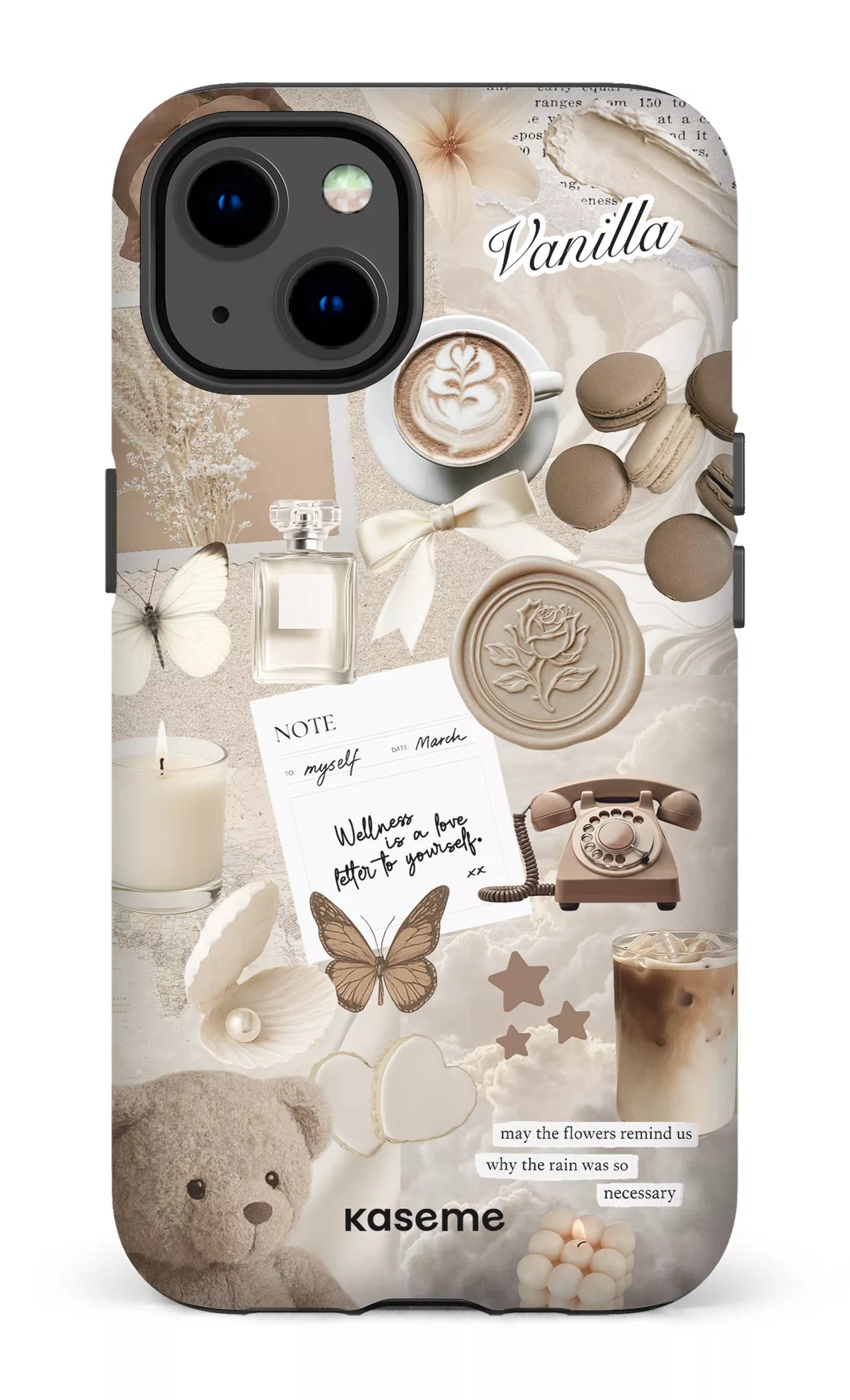 iPhone 13 Tough Matte Vanilla Reverie -