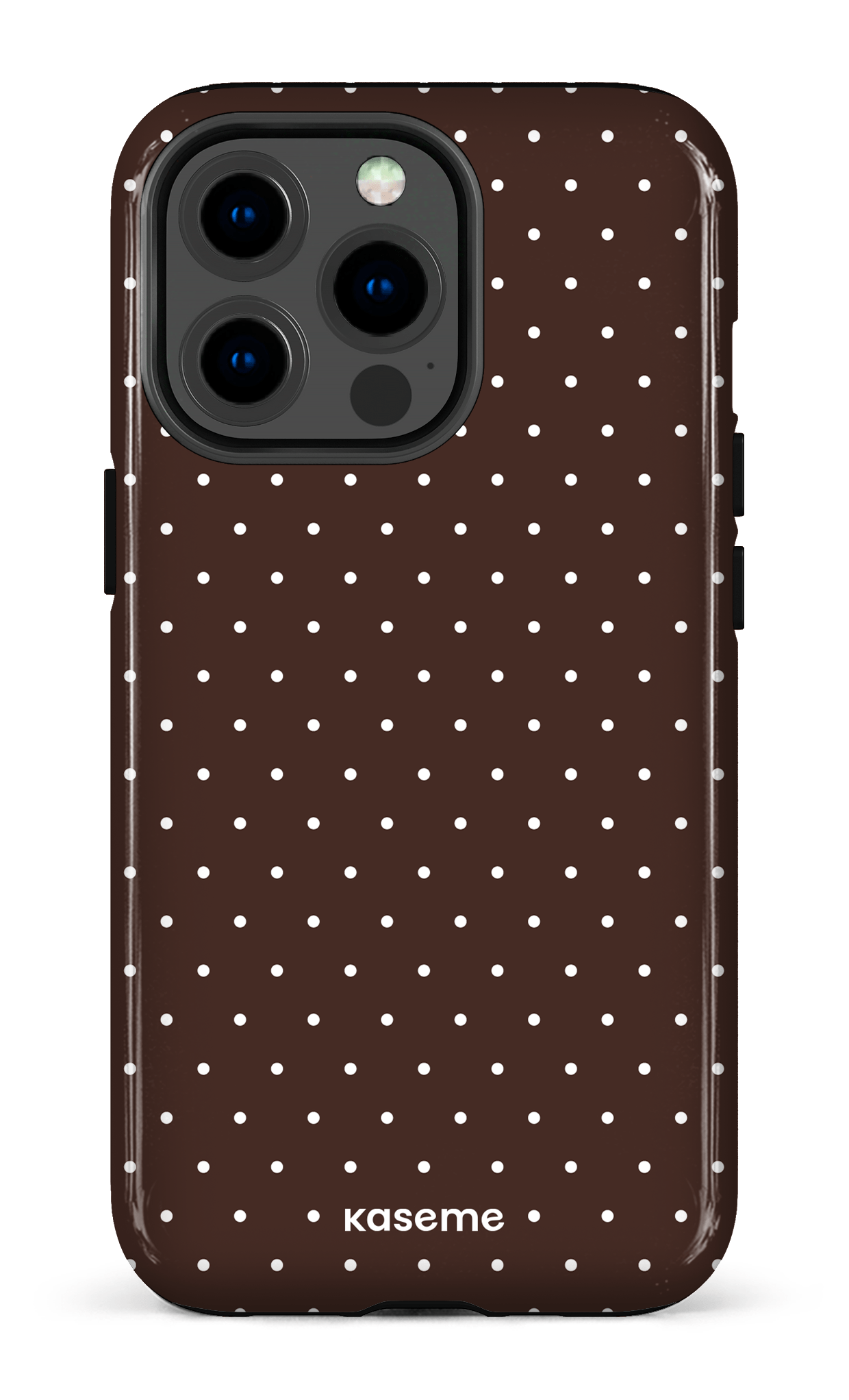 iPhone 13 pro Tough Ditsy Brown -