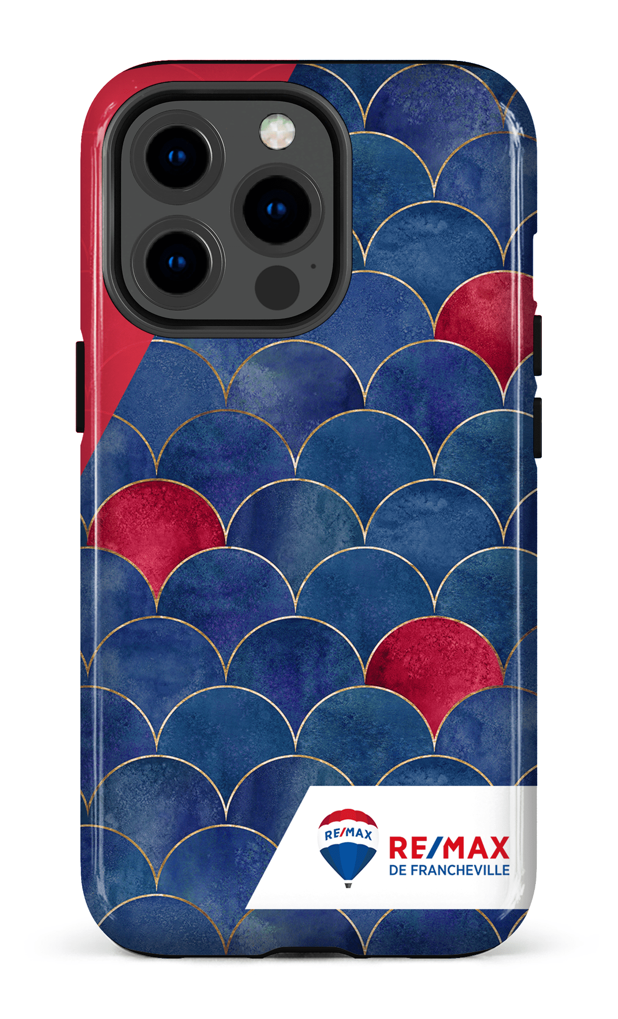 iPhone 13 pro Tough Écailles bicolores de Francheville -