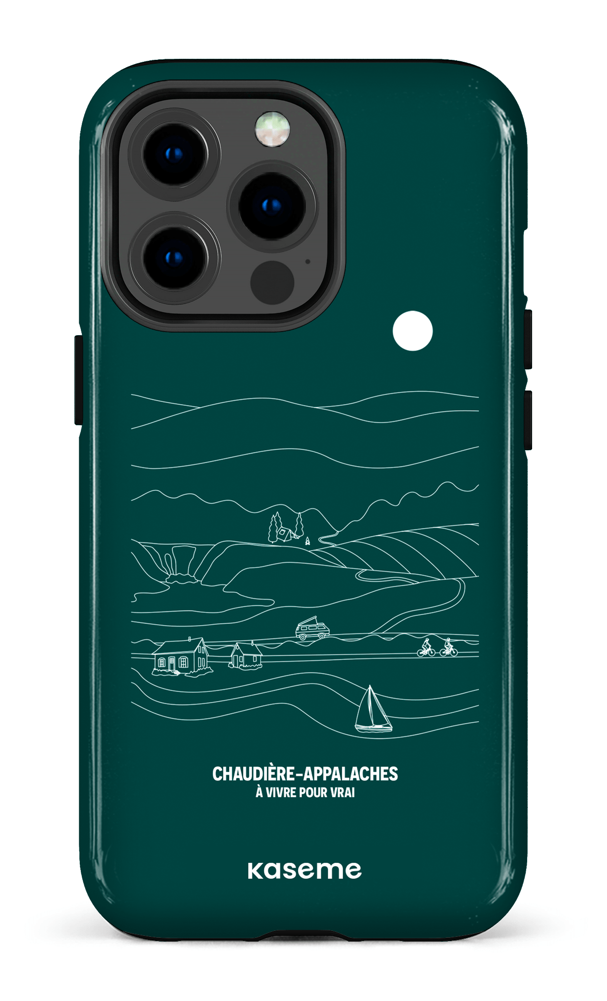 iPhone 13 pro Tough Paysage Line Art par TCA -