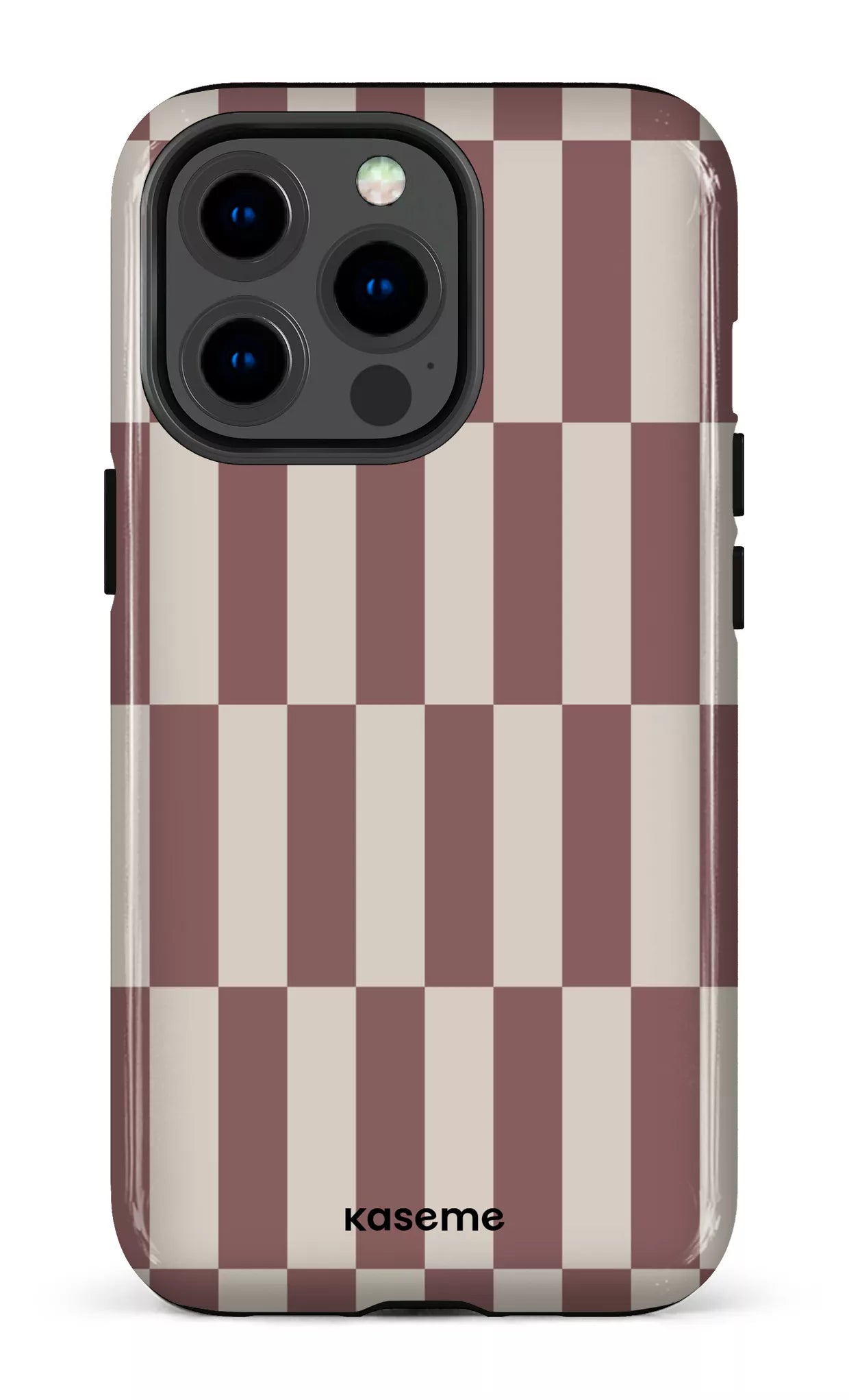 iPhone 13 pro Tough Structured Brown -