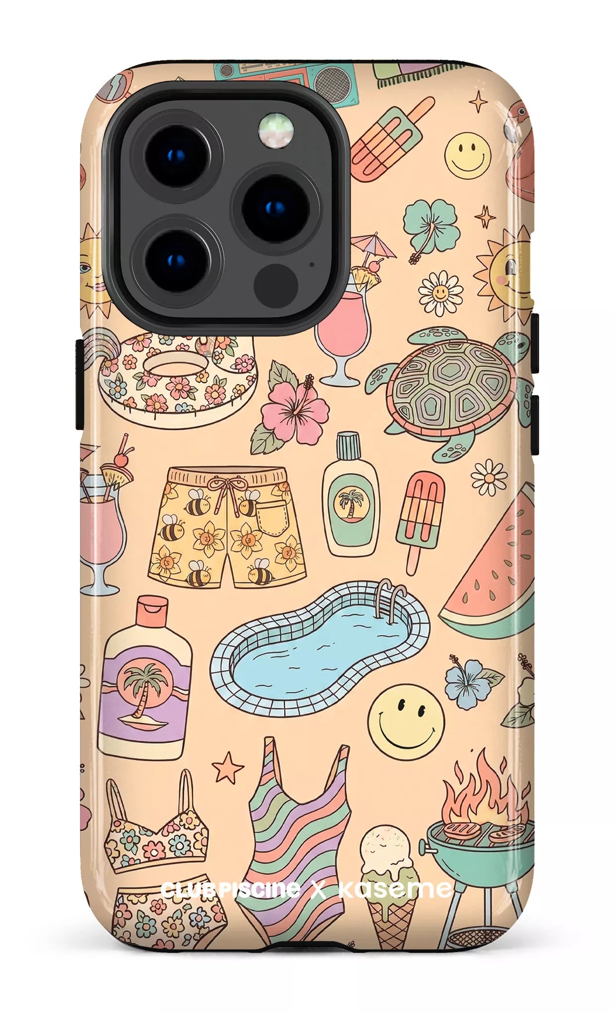 iPhone 13 pro Tough Summer Icon by Club Piscine -