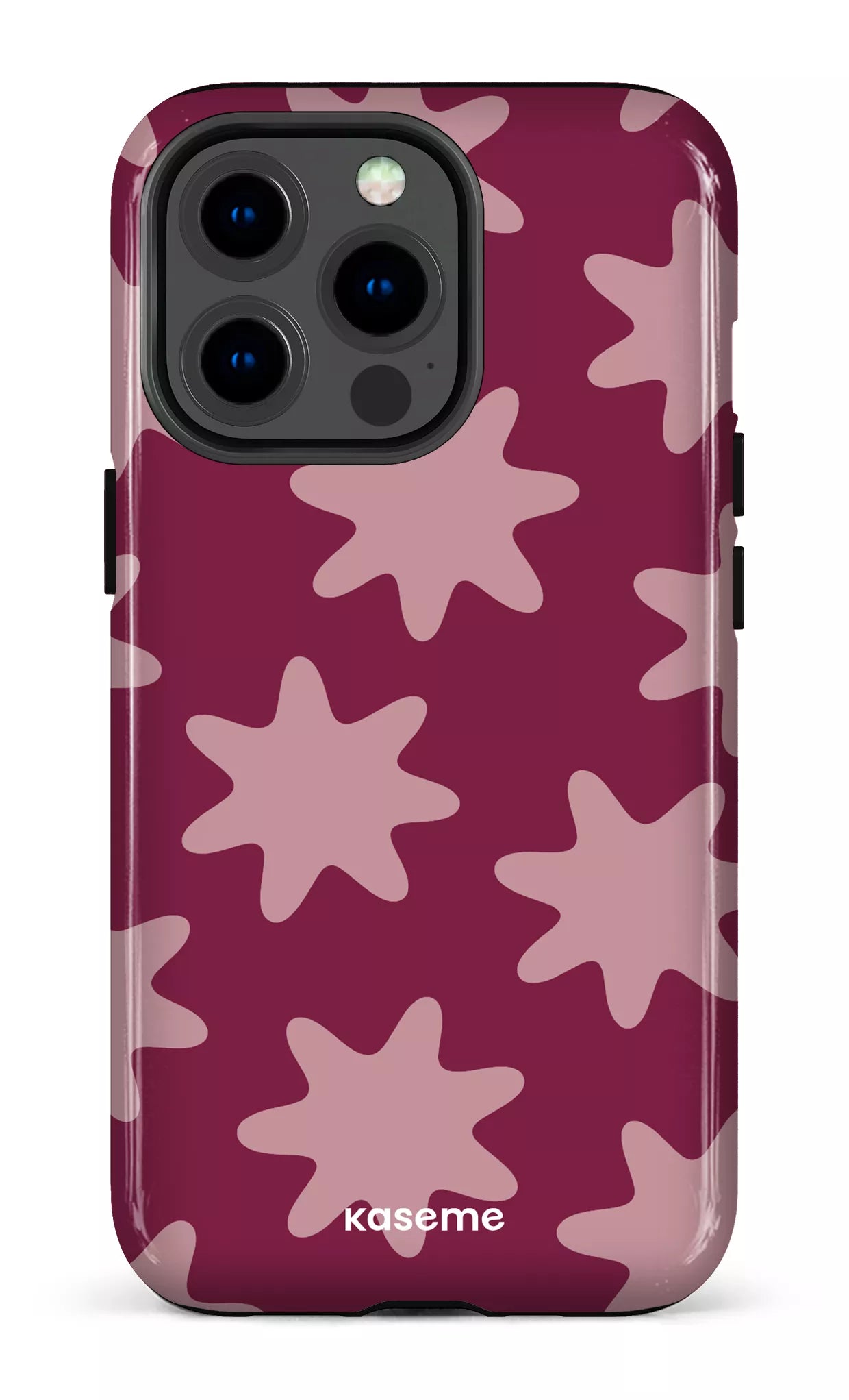 iPhone 13 pro Tough Unframed Burgundy -