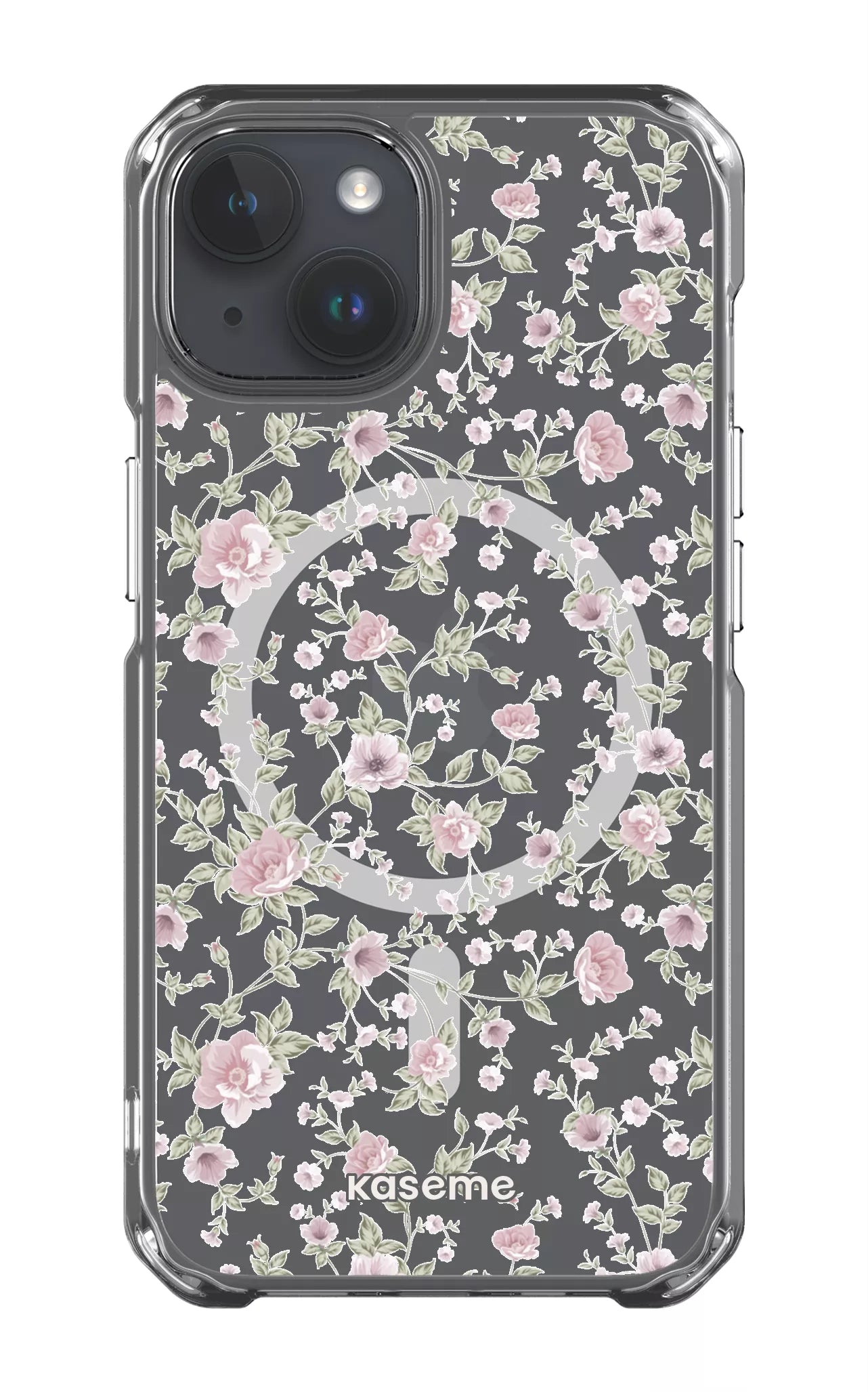 iPhone 14 Clear Case - Magsafe La Vie en Rose Clear Case -