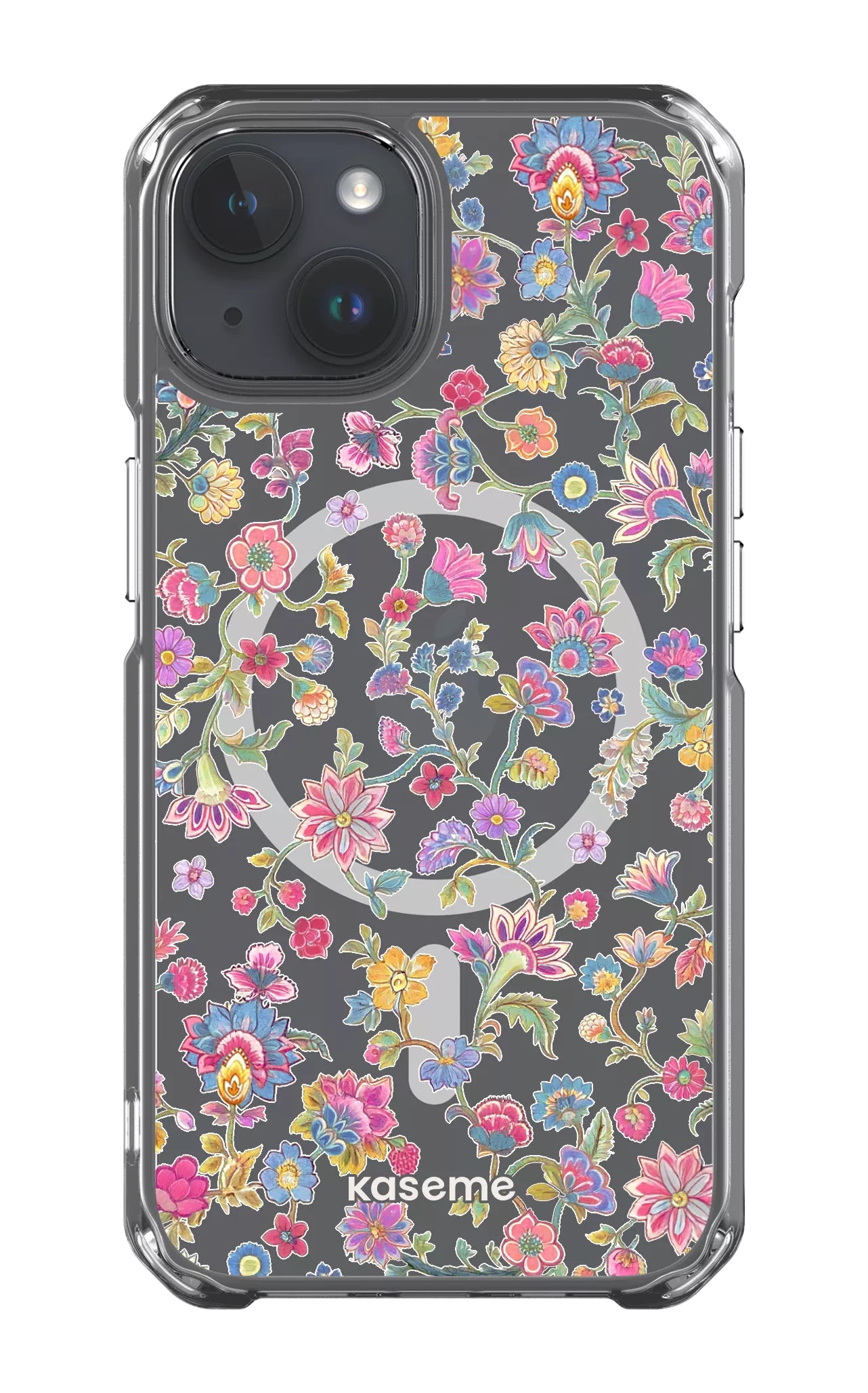 iPhone 14 Clear Case - Magsafe Secret Garden Clear Case -