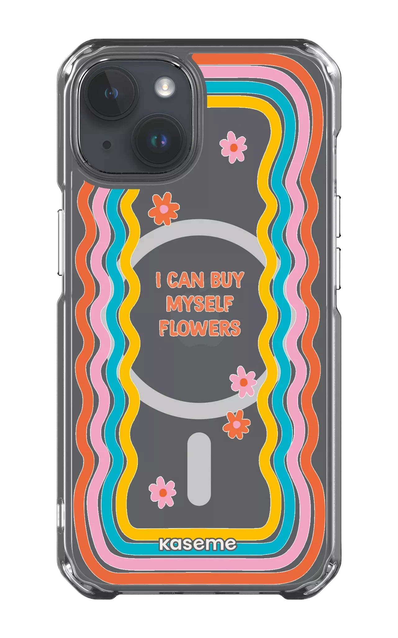 iPhone 14 Clear Case - Magsafe She Can Clear Case -