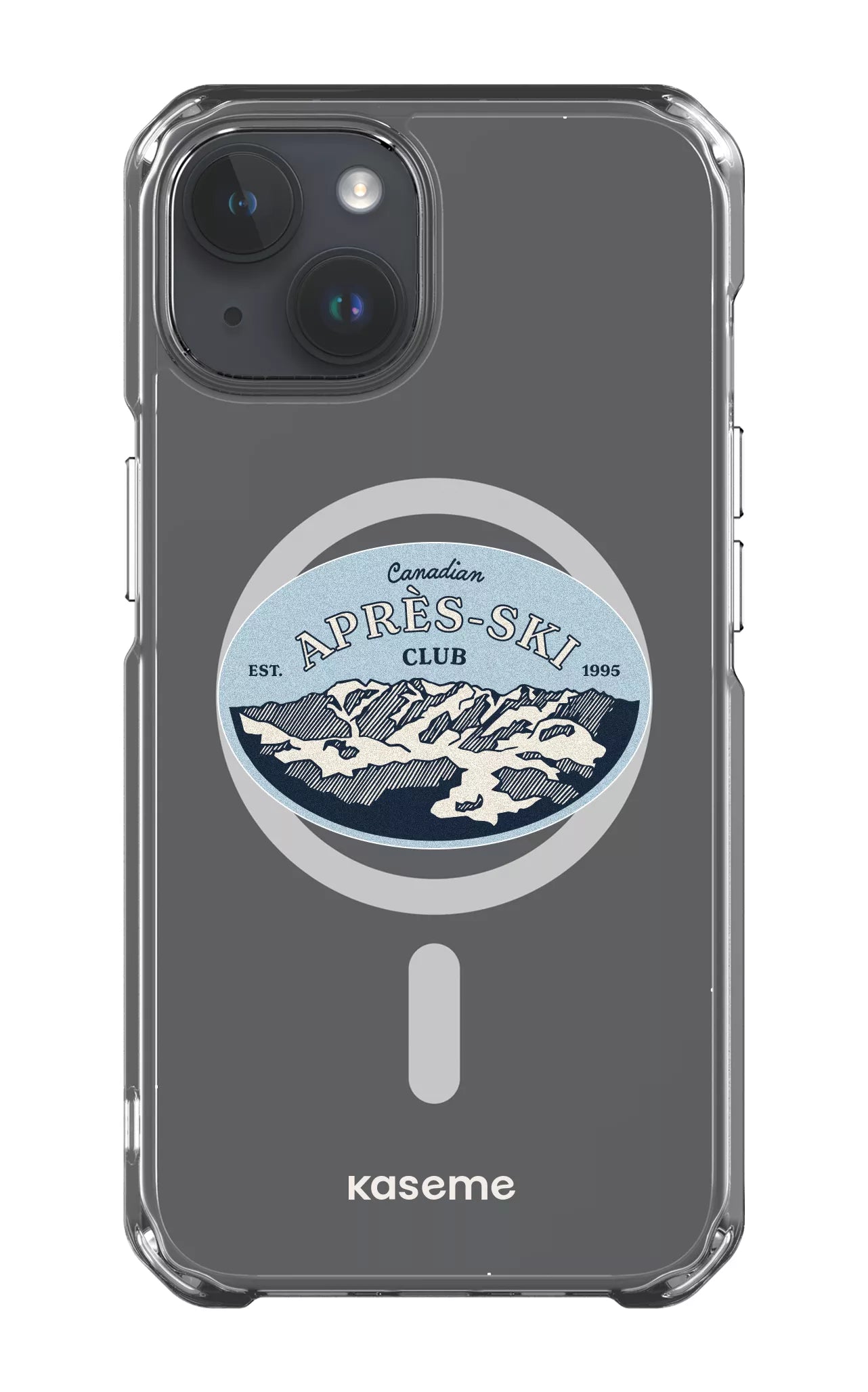 iPhone 14 Clear Case - Magsafe Whistler Clear Case -