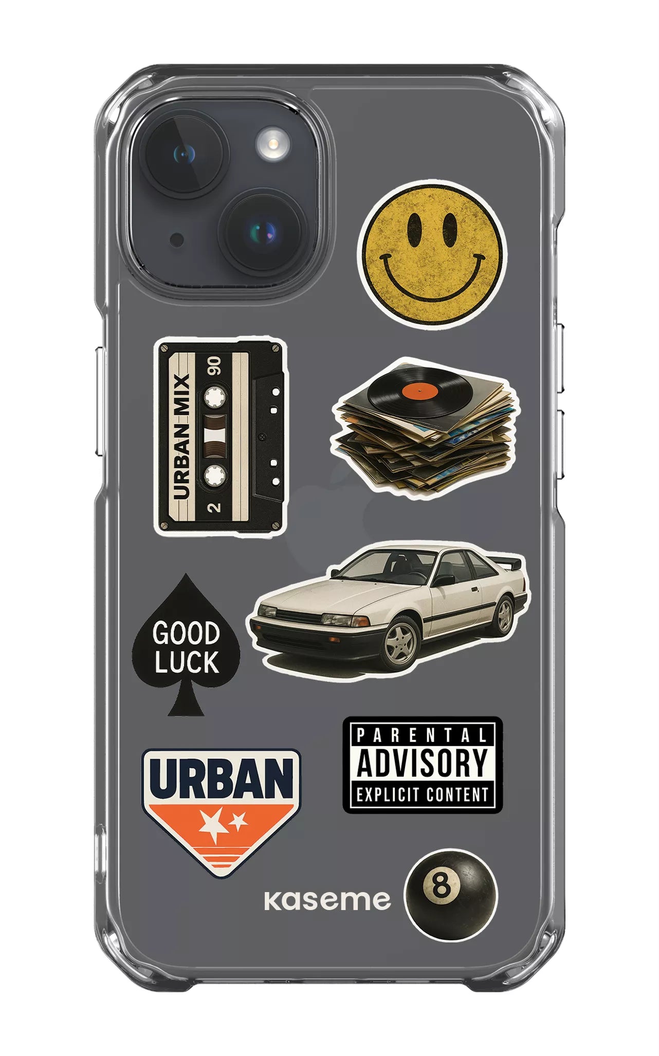 iPhone 14 Clear Case Downtown Clear Case -