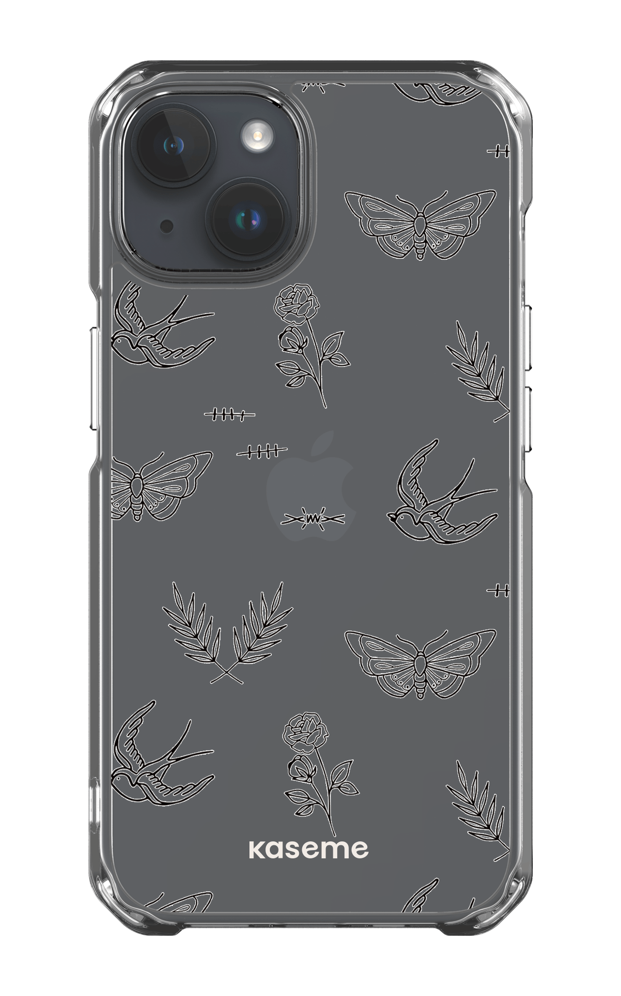 iPhone 14 Clear Case Ink Clear Case -