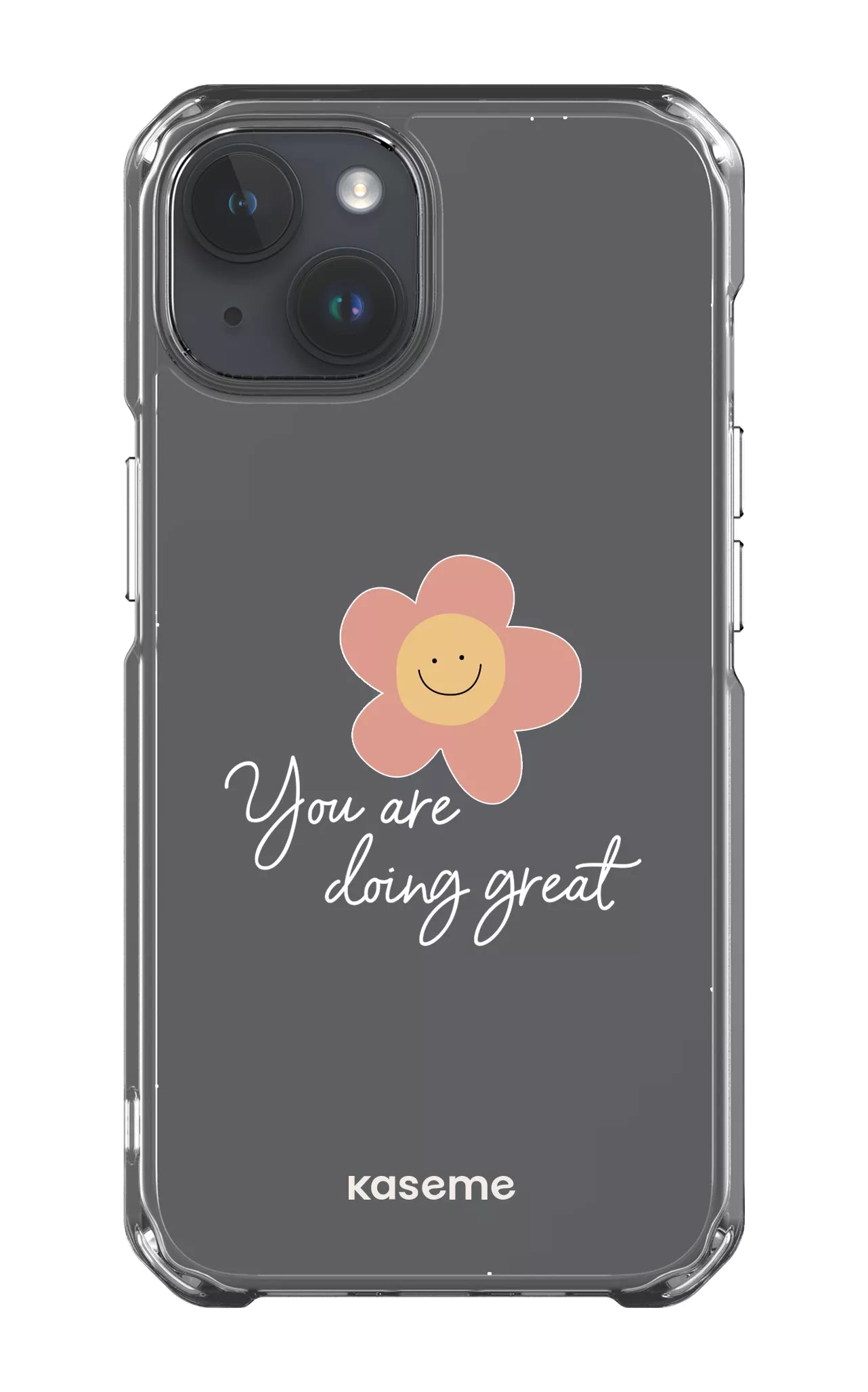 iPhone 14 Clear Case Keep going Clear Case -
