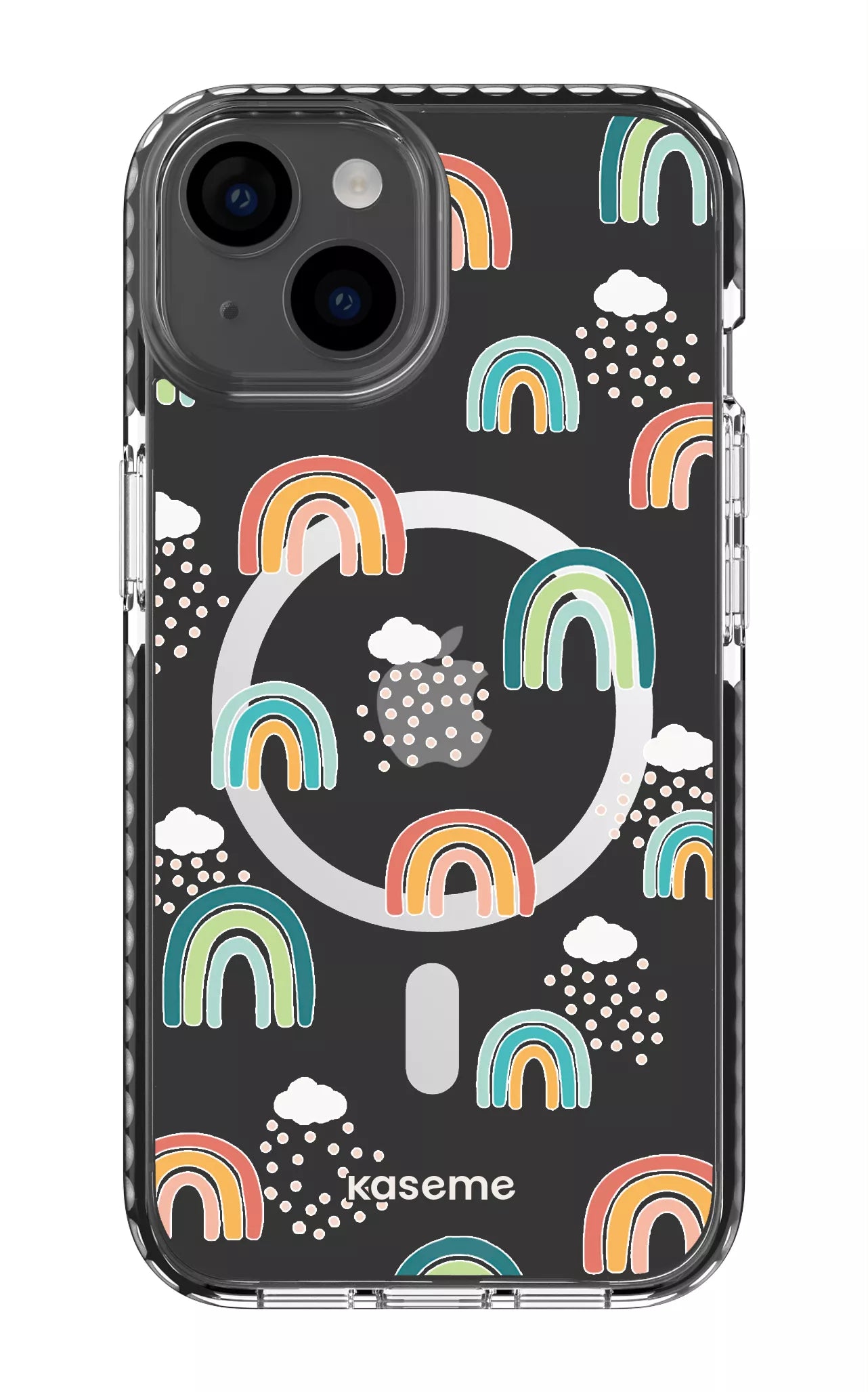 iPhone 14 Clear Case Magsafe - Black Be You Clear Case -