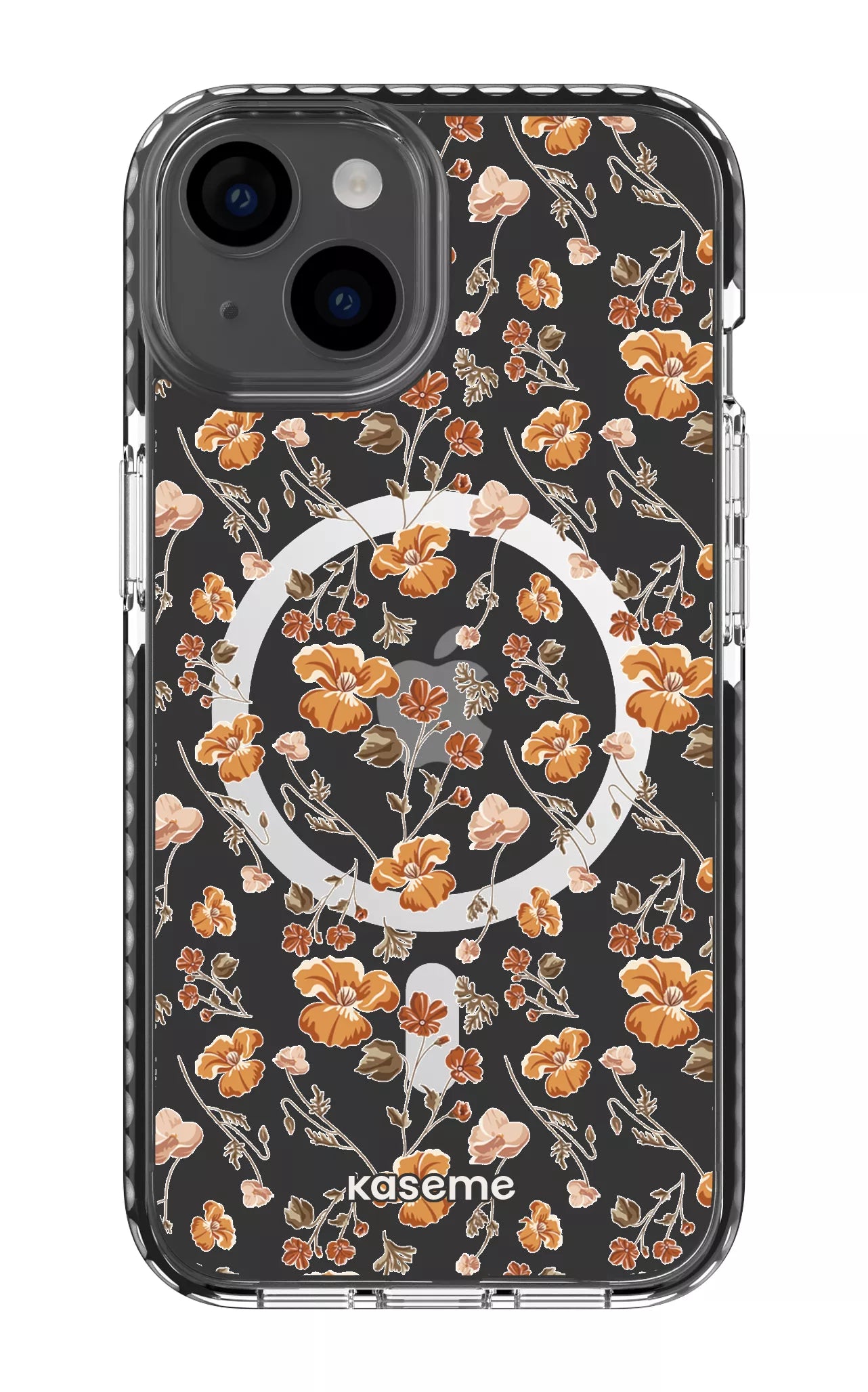 iPhone 14 Clear Case Magsafe - Black Beatrice Clear Case -