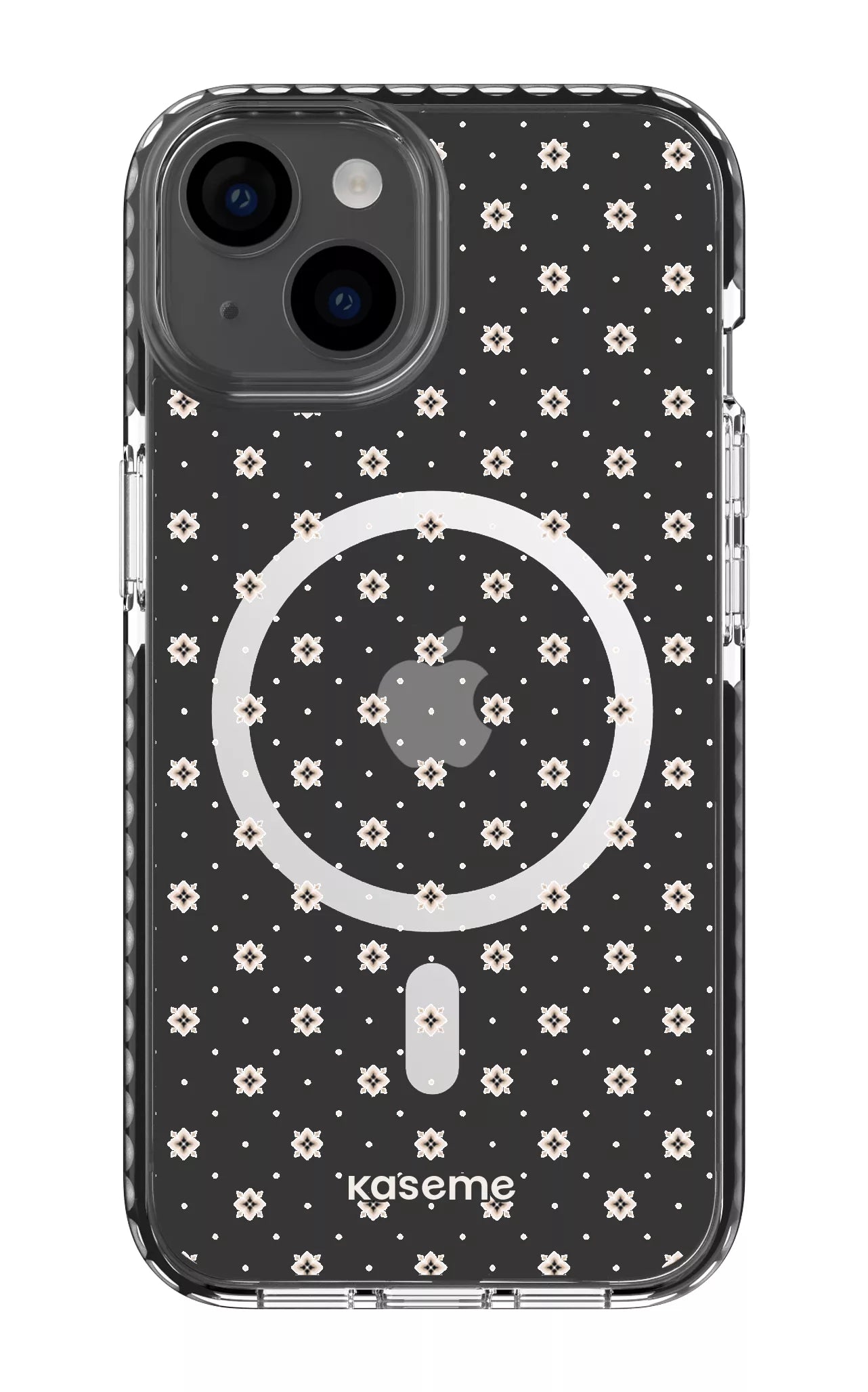 iPhone 14 Clear Case Magsafe - Black Billie Clear Case -