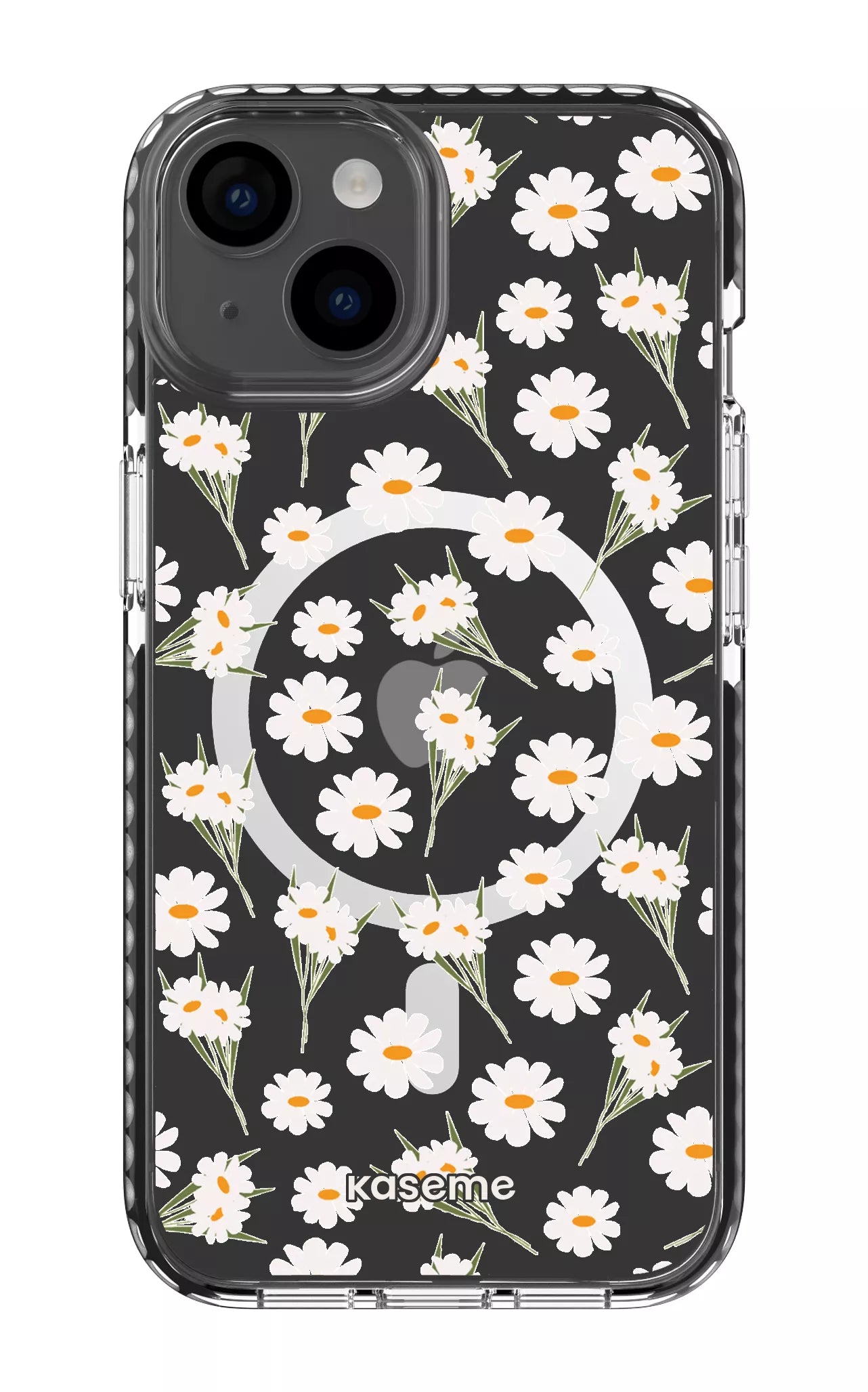 iPhone 14 Clear Case Magsafe - Black Jane Clear Case -