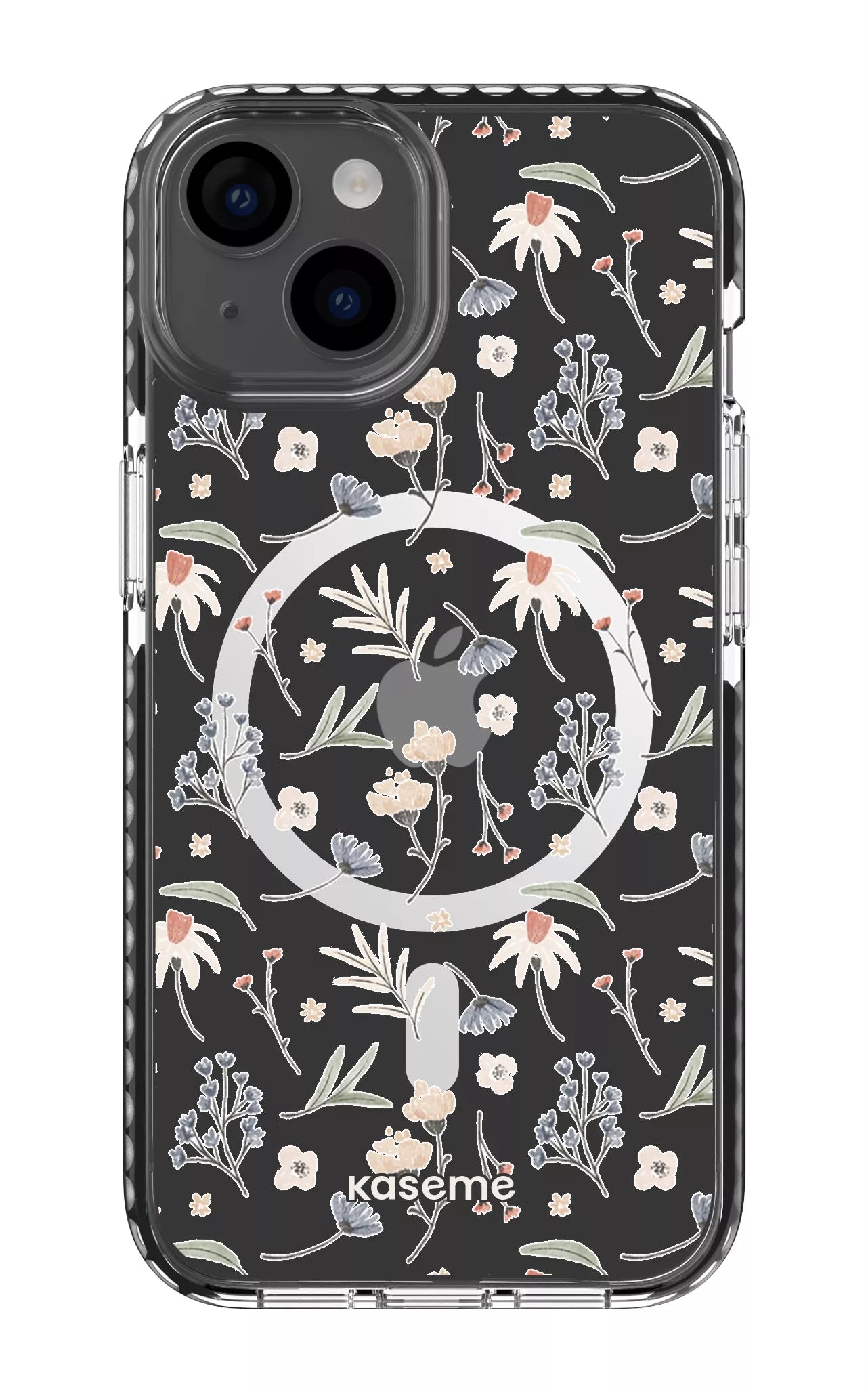 iPhone 14 Clear Case Magsafe - Black Mia Clear Case -