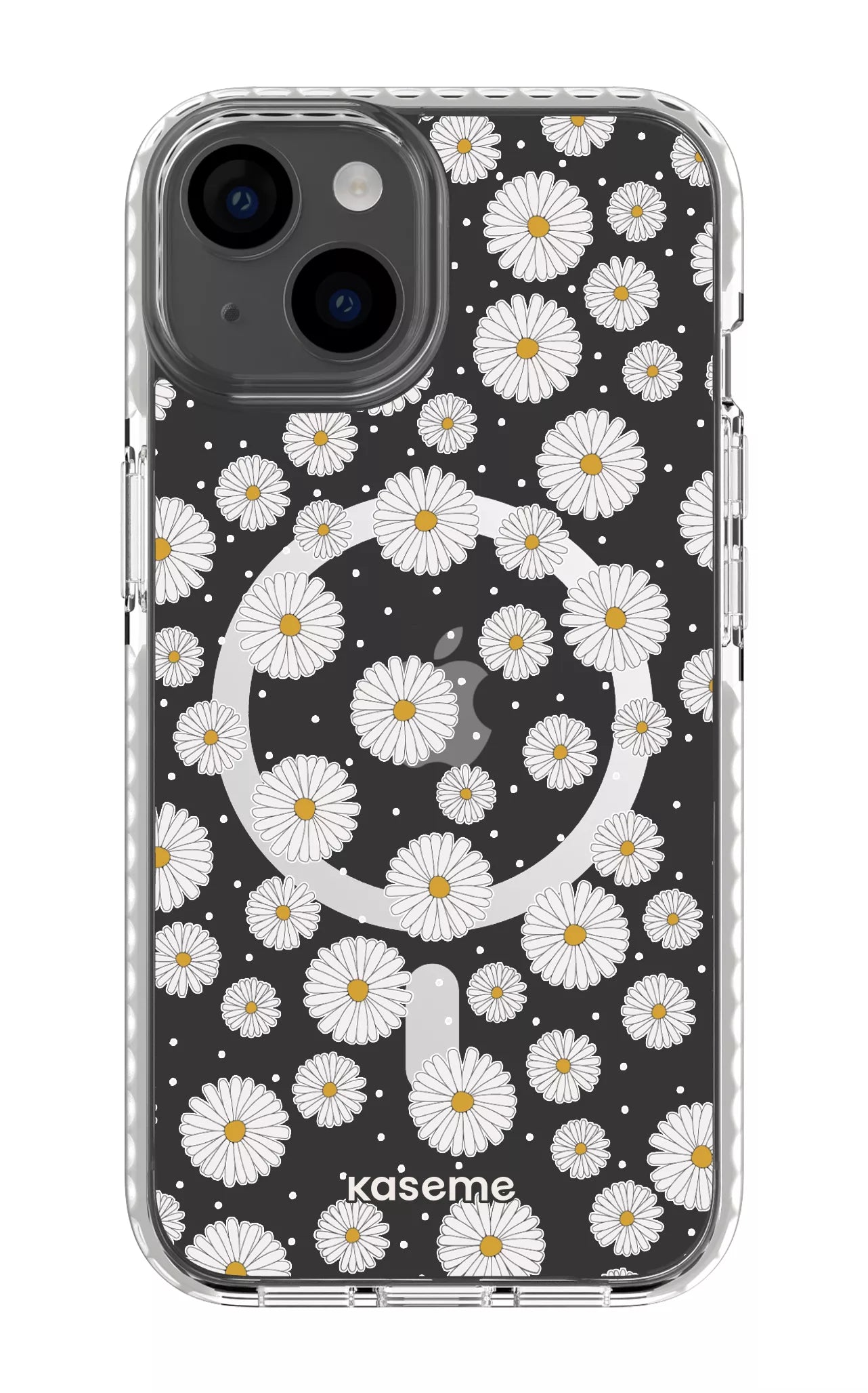 iPhone 14 Clear Case Magsafe - White Ashley Clear Case -