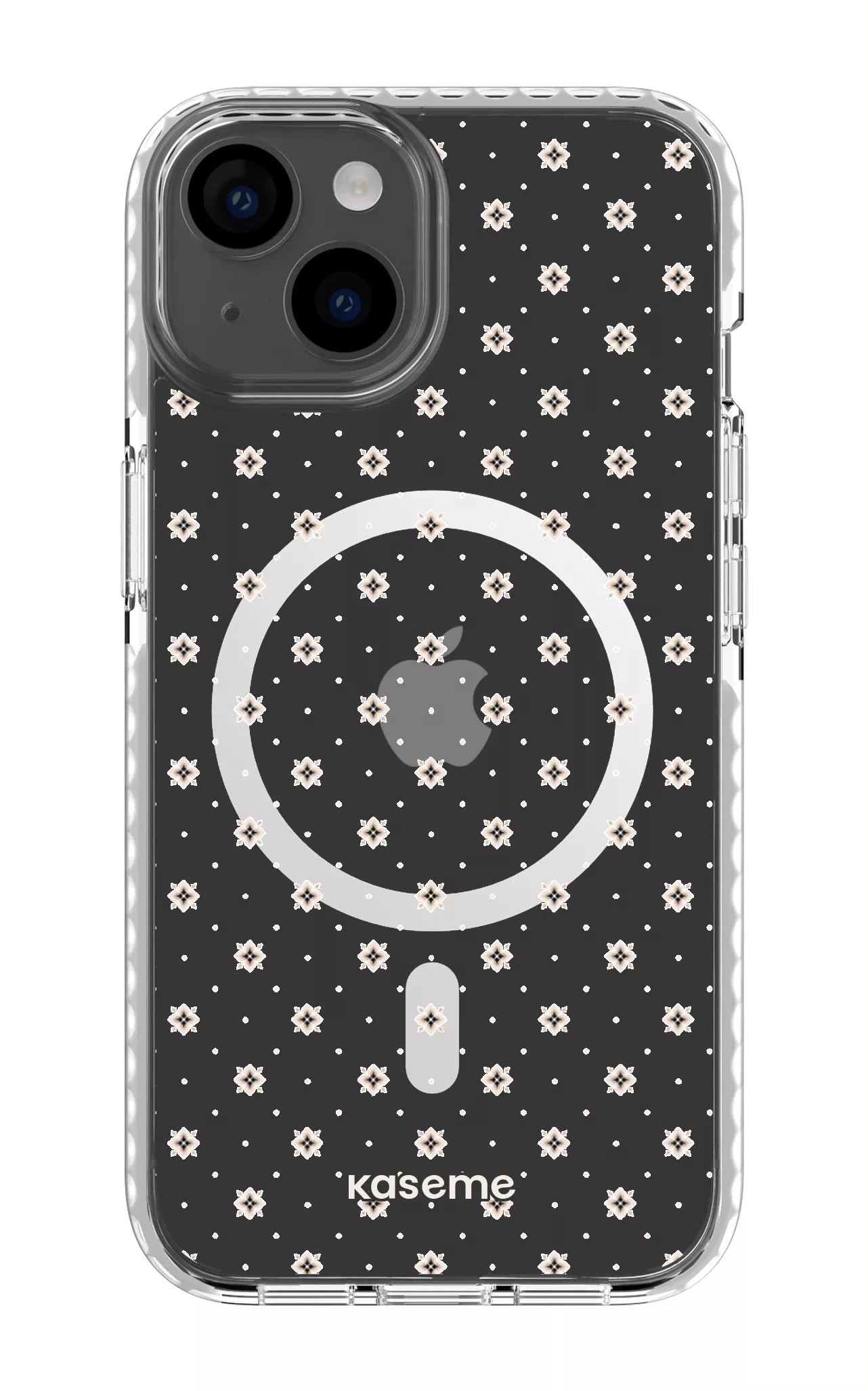 iPhone 14 Clear Case Magsafe - White Billie Clear Case -