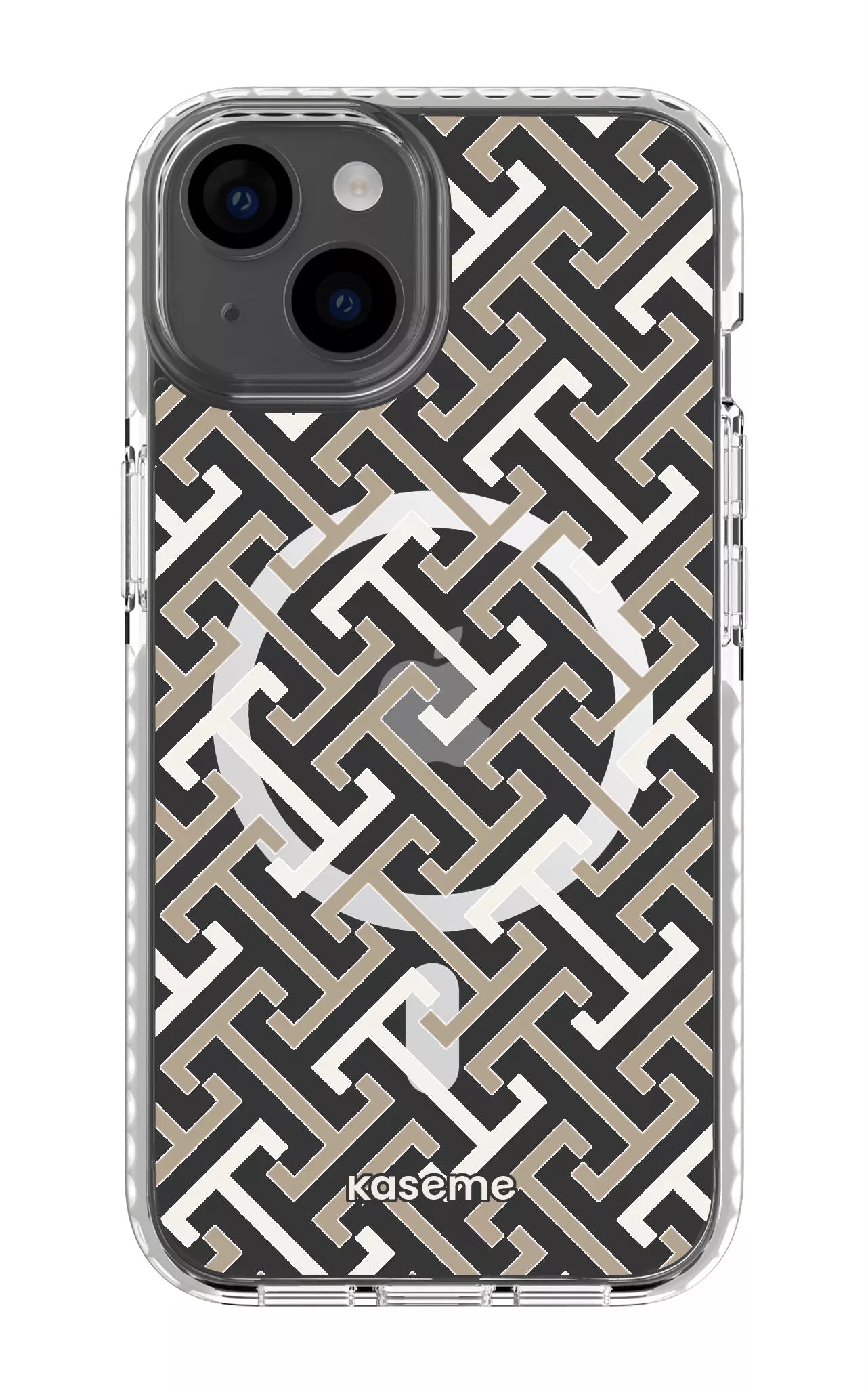 iPhone 14 Clear Case Magsafe - White Elite Clear Case -