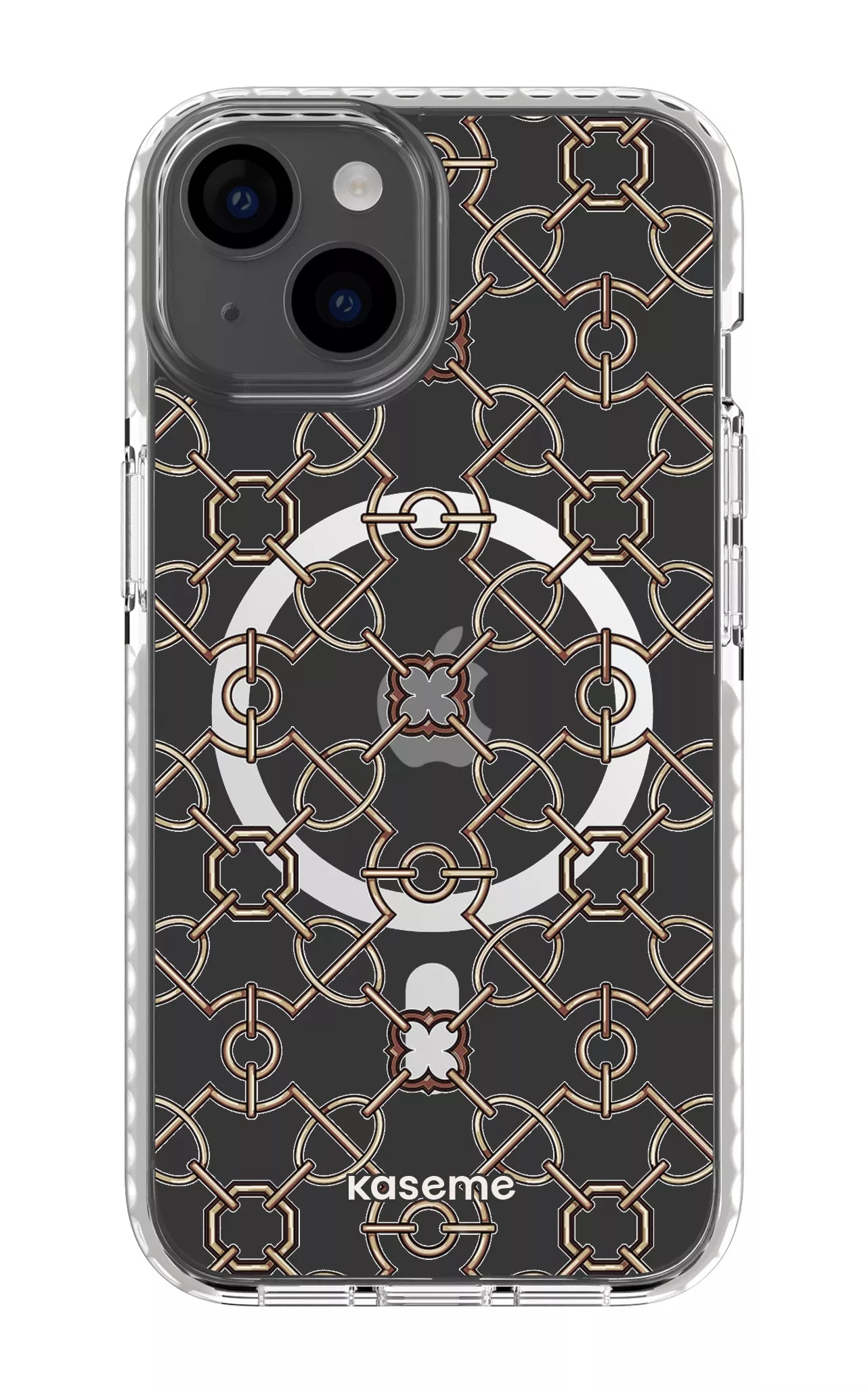 iPhone 14 Clear Case Magsafe - White Refined Clear Case -