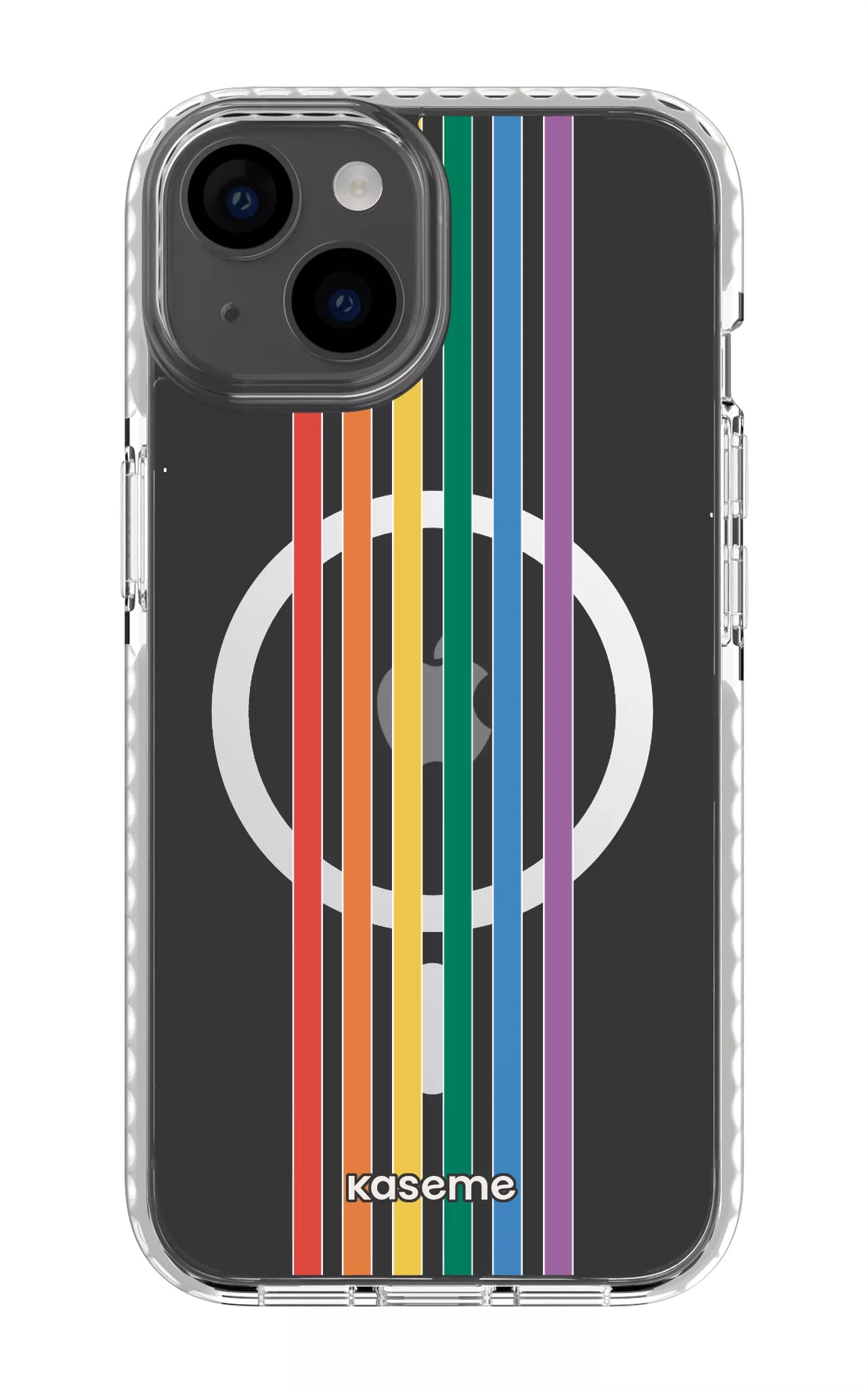 iPhone 14 Clear Case Magsafe - White We're coming out Clear Case -