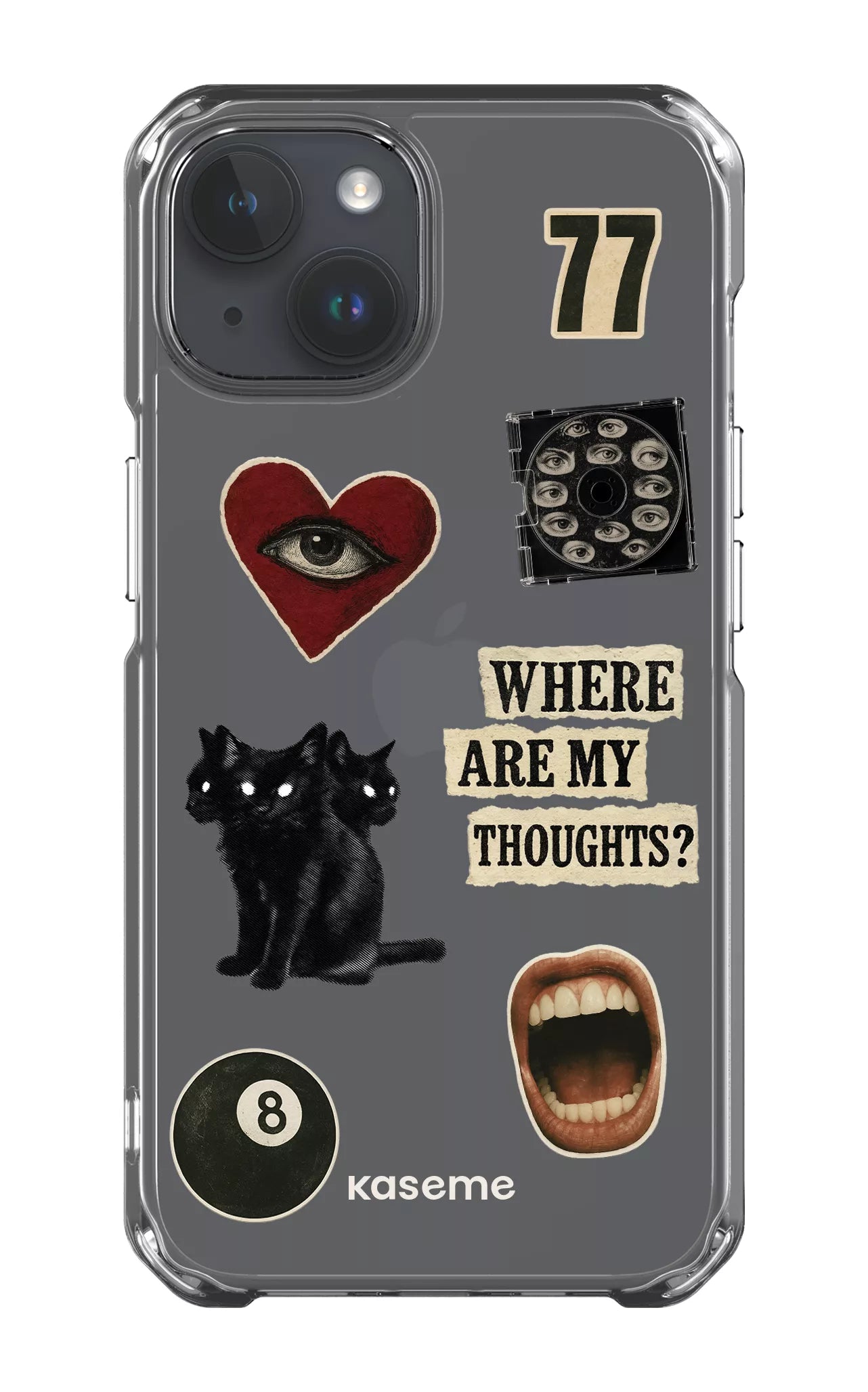 iPhone 14 Clear Case Noise Clear Case -