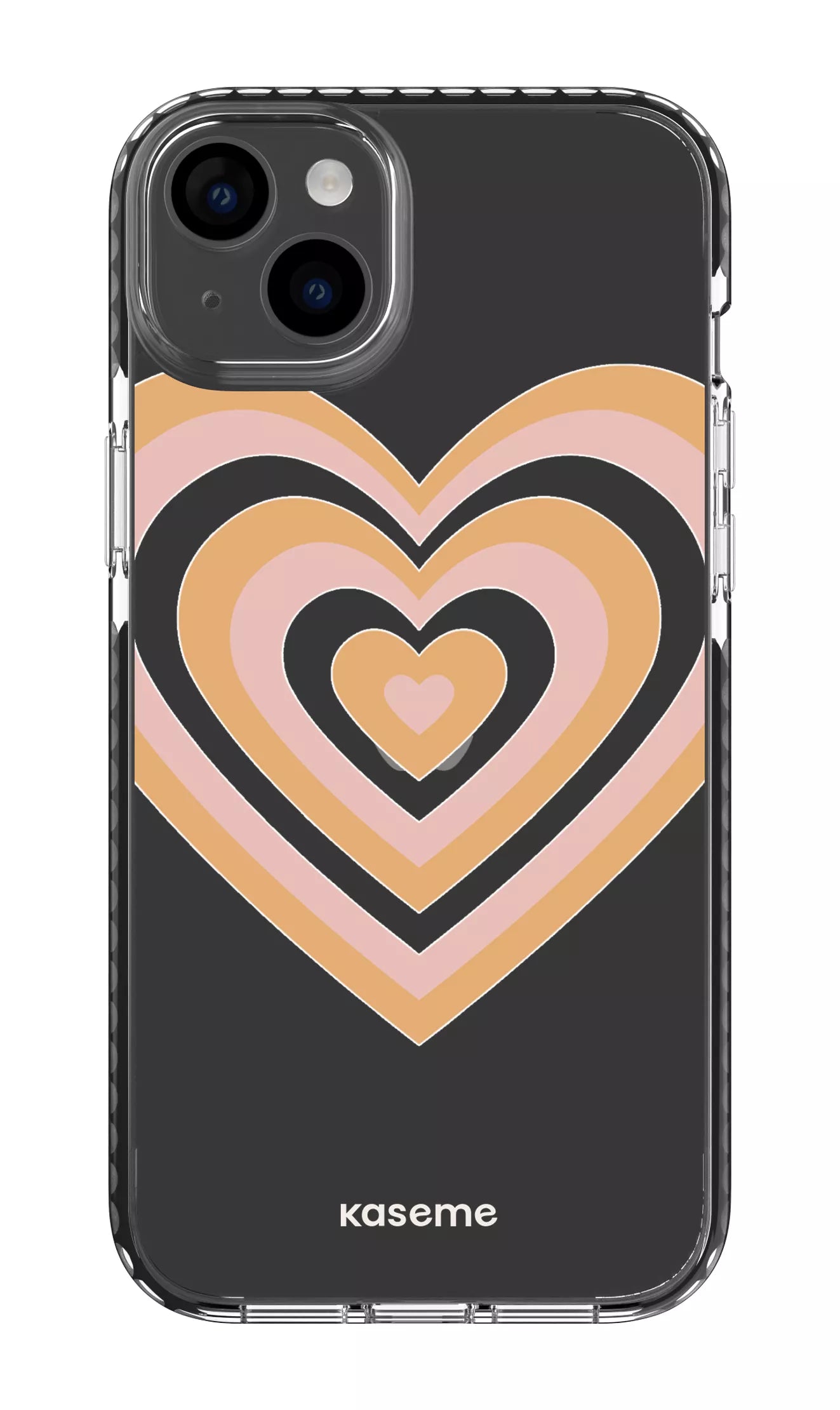 iPhone 14 Plus Clear Case Black Amor Clear Case -