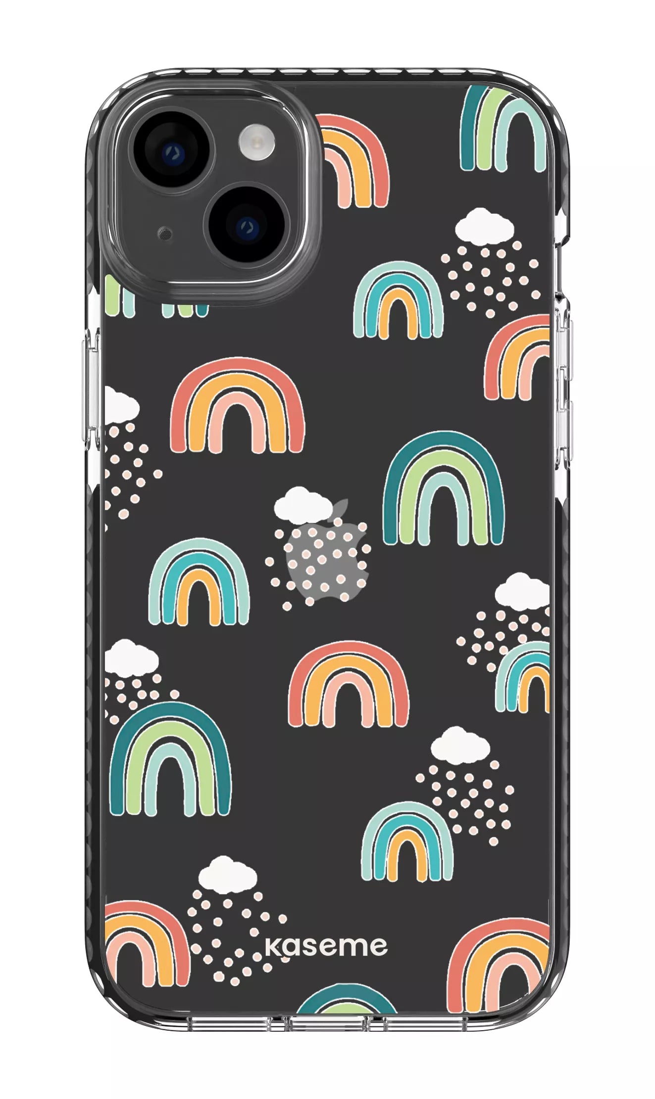 iPhone 14 Plus Clear Case Black Be You Clear Case -