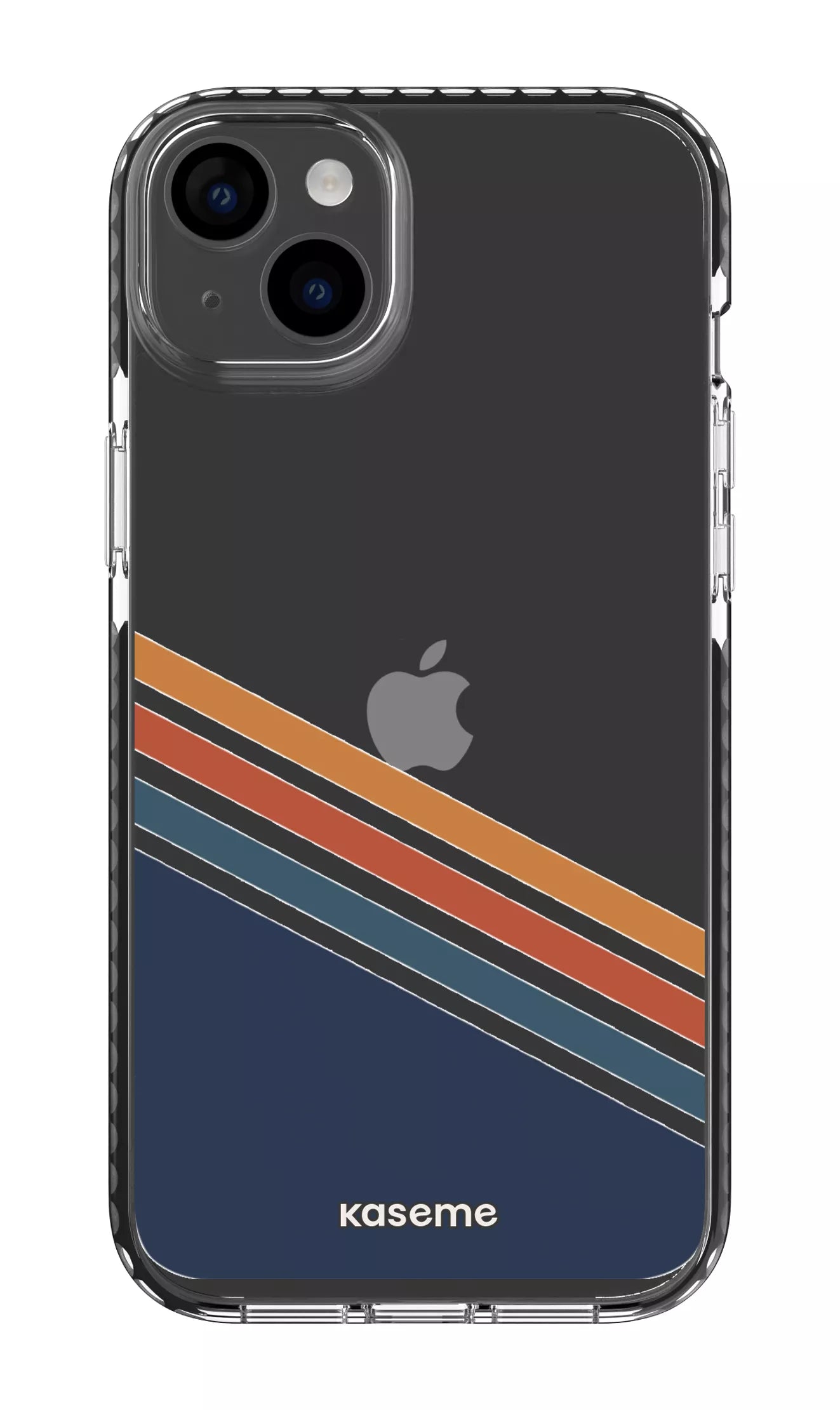 iPhone 14 Plus Clear Case Black Bitter Clear Case -