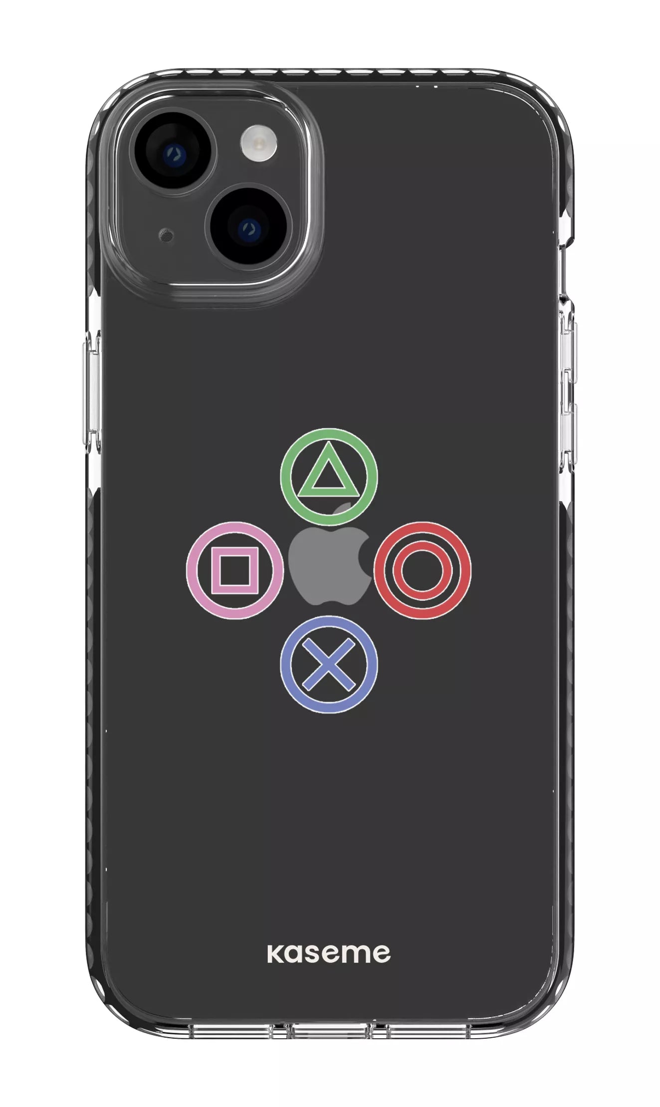 iPhone 14 Plus Clear Case Black Console Clear Case -