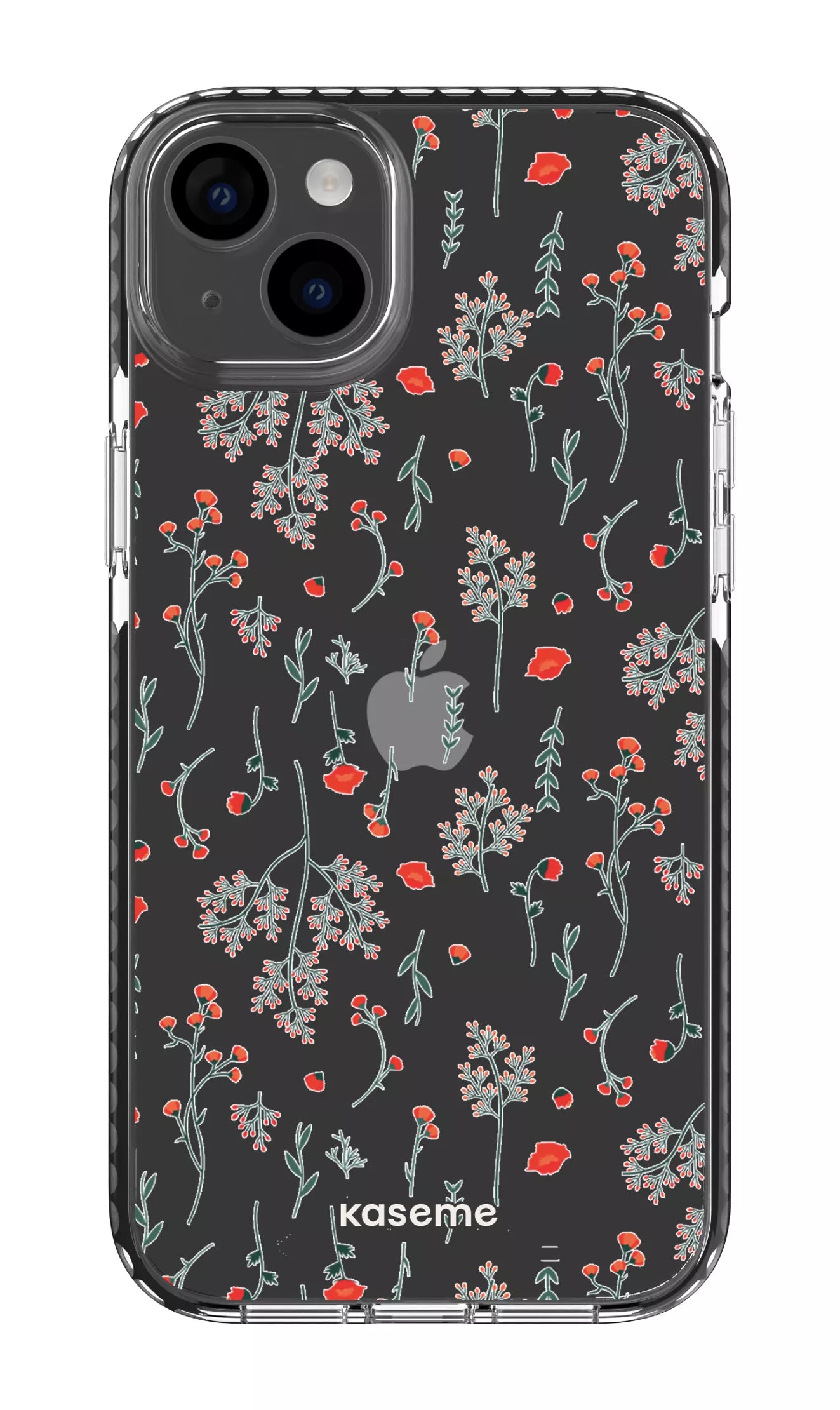 iPhone 14 Plus Clear Case Black Evelyn Clear Case -