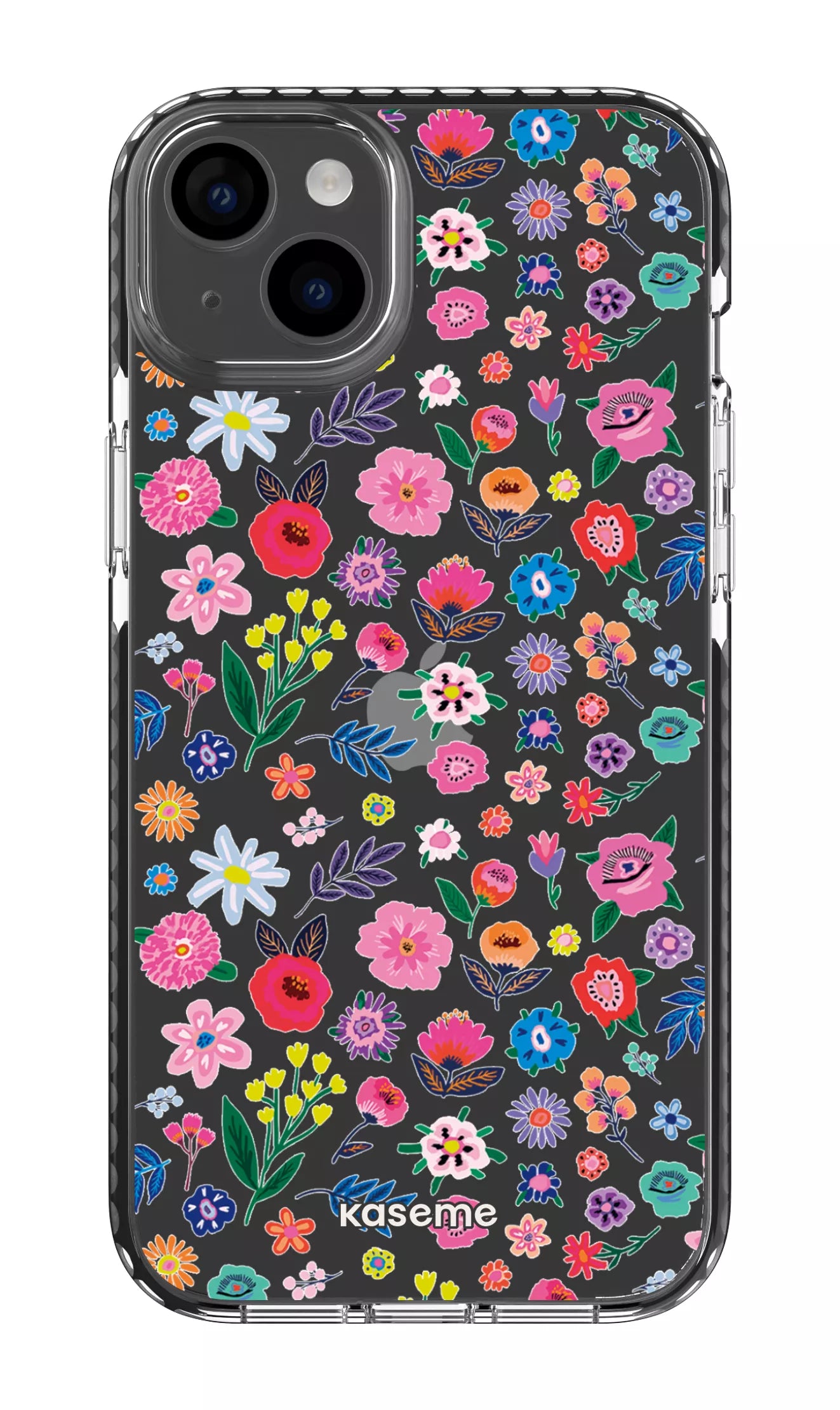 iPhone 14 Plus Clear Case Black Hallucinate Clear Case -