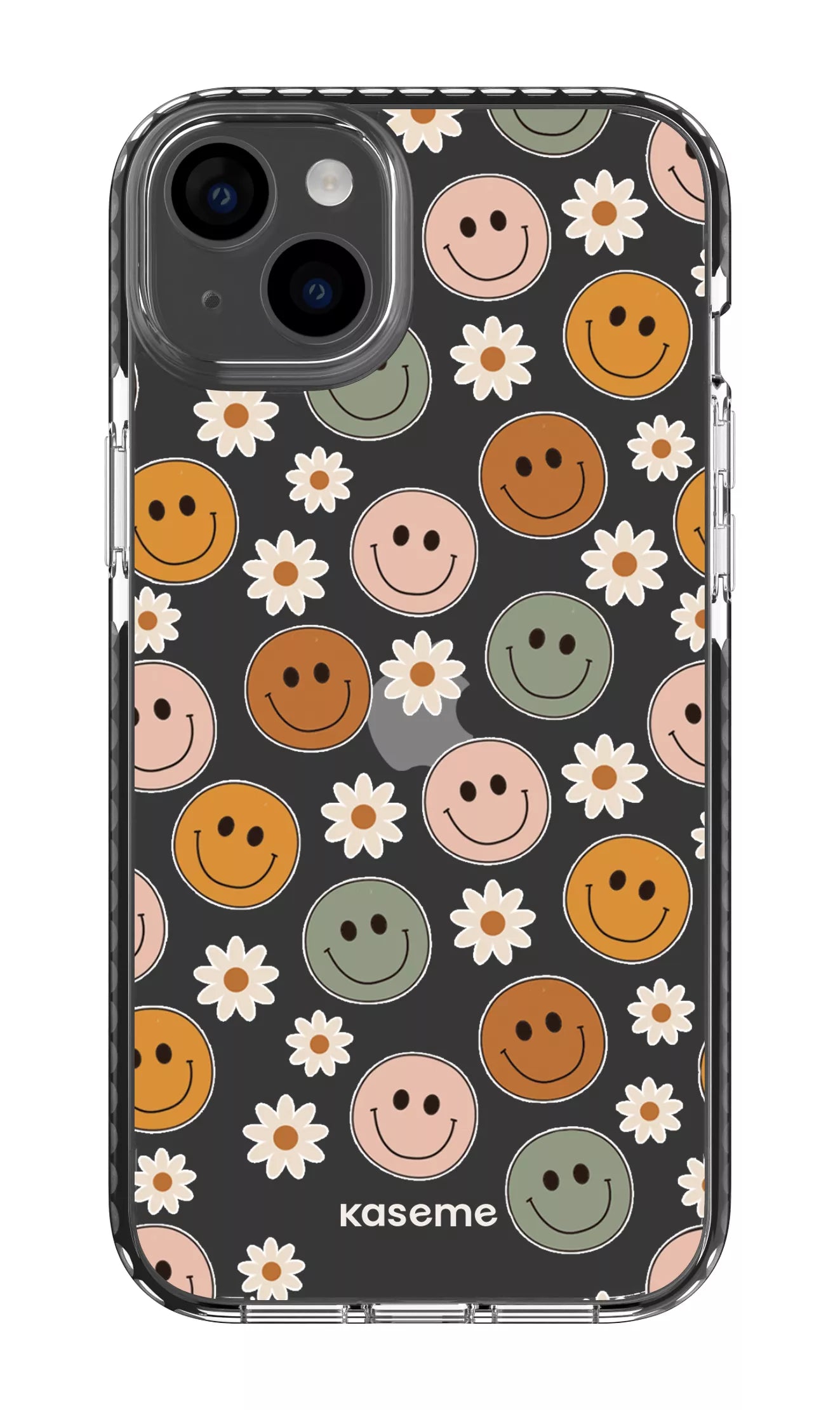 iPhone 14 Plus Clear Case Black Smirk Clear Case -