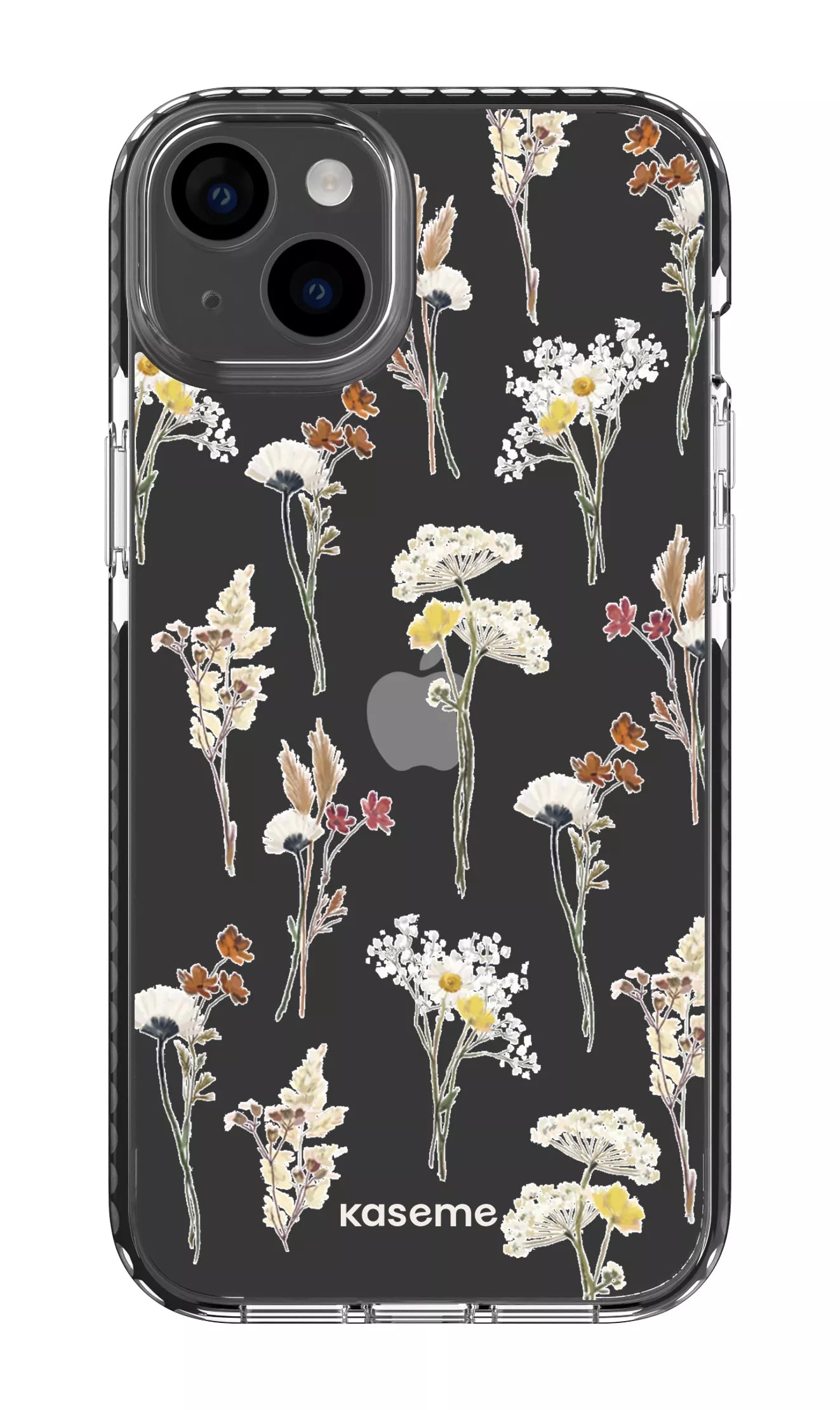 iPhone 14 Plus Clear Case Black Wilderness Clear Case -