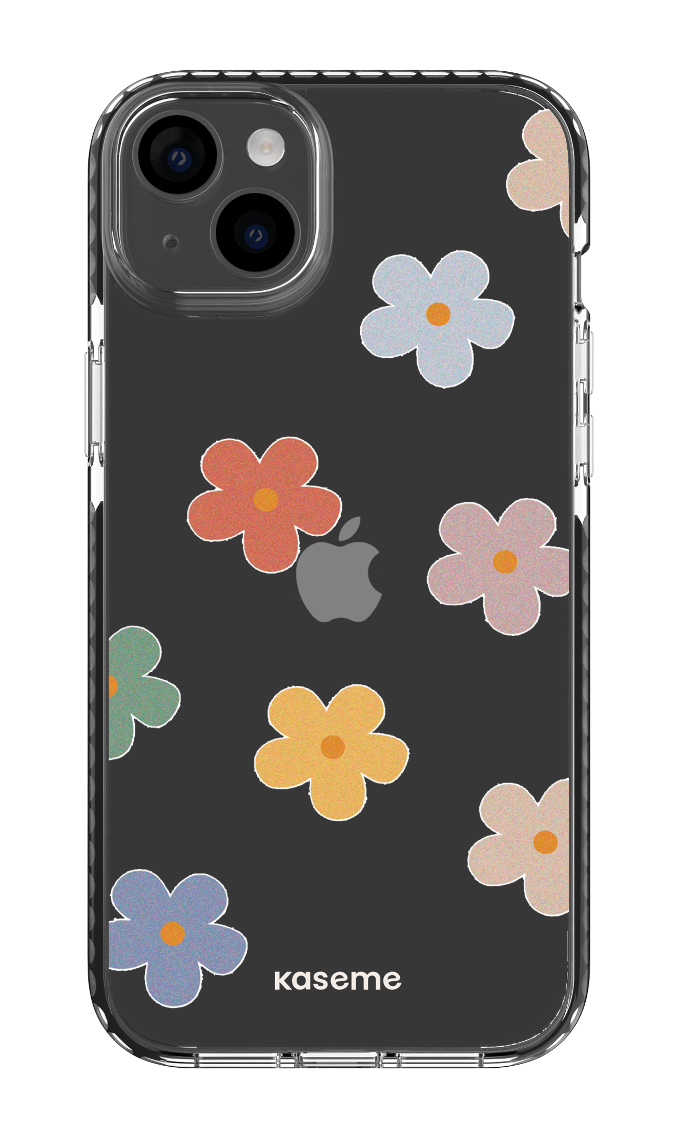 iPhone 14 Plus Clear Case Black Woodstock Big Clear Case -