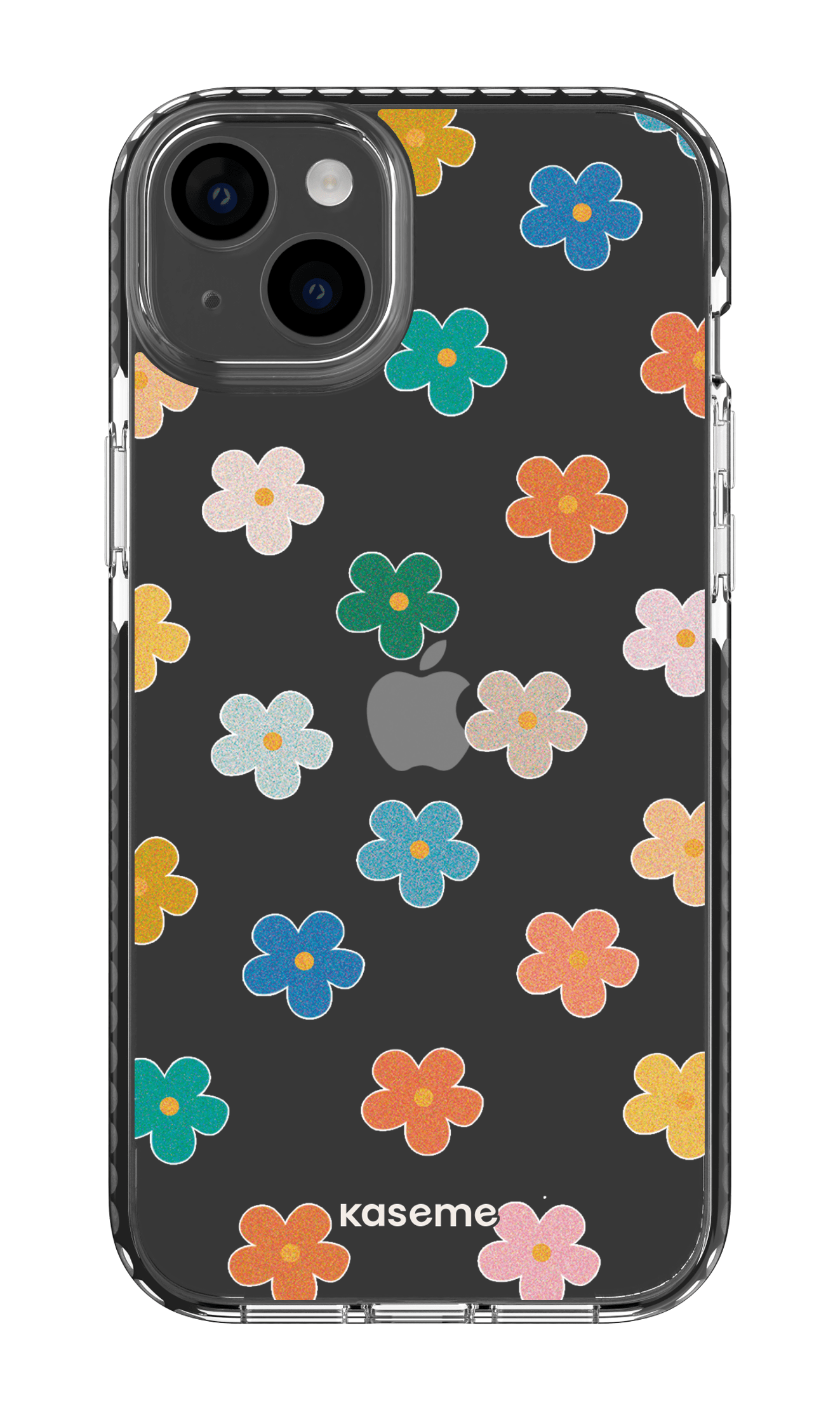 iPhone 14 Plus Clear Case Black Woodstock Clear Case -