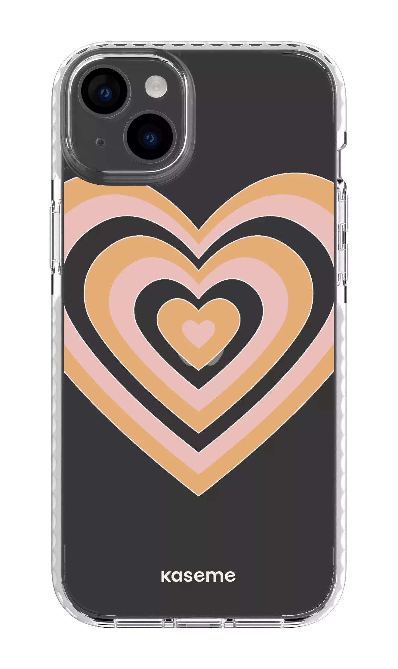 iPhone 14 Plus Clear Case White Amor Clear Case -