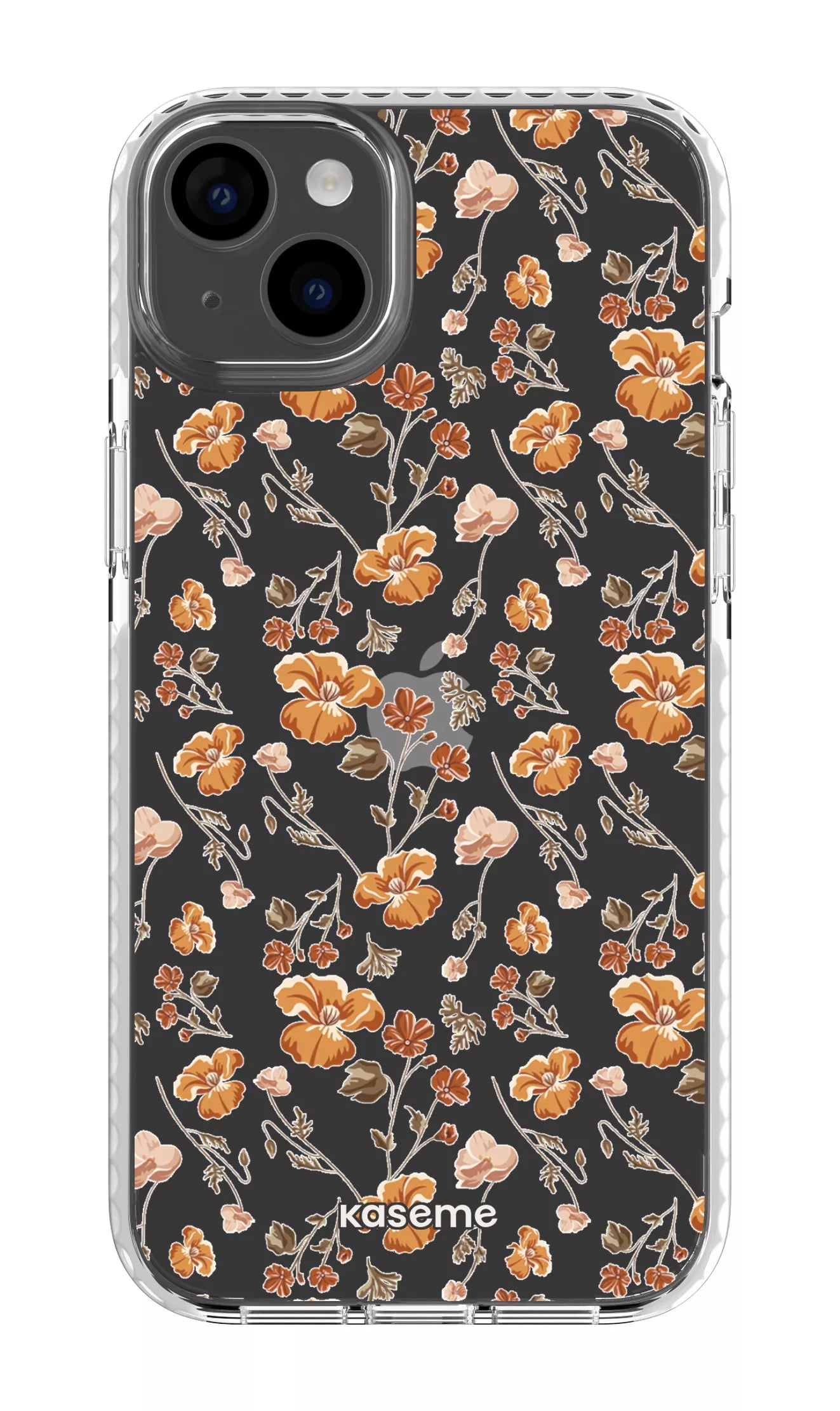 iPhone 14 Plus Clear Case White Beatrice Clear Case -