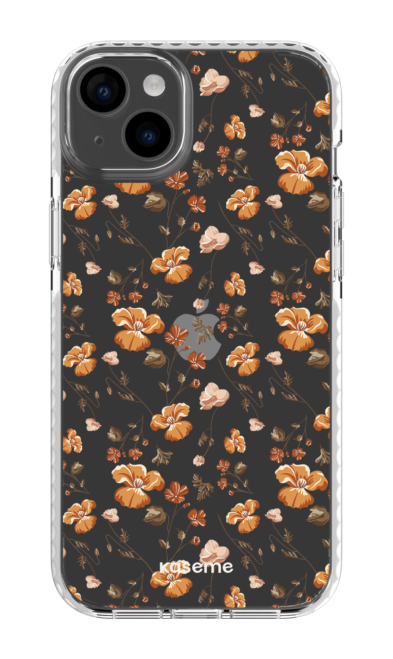 iPhone 14 Plus Clear Case White Beatrice Clear Case -