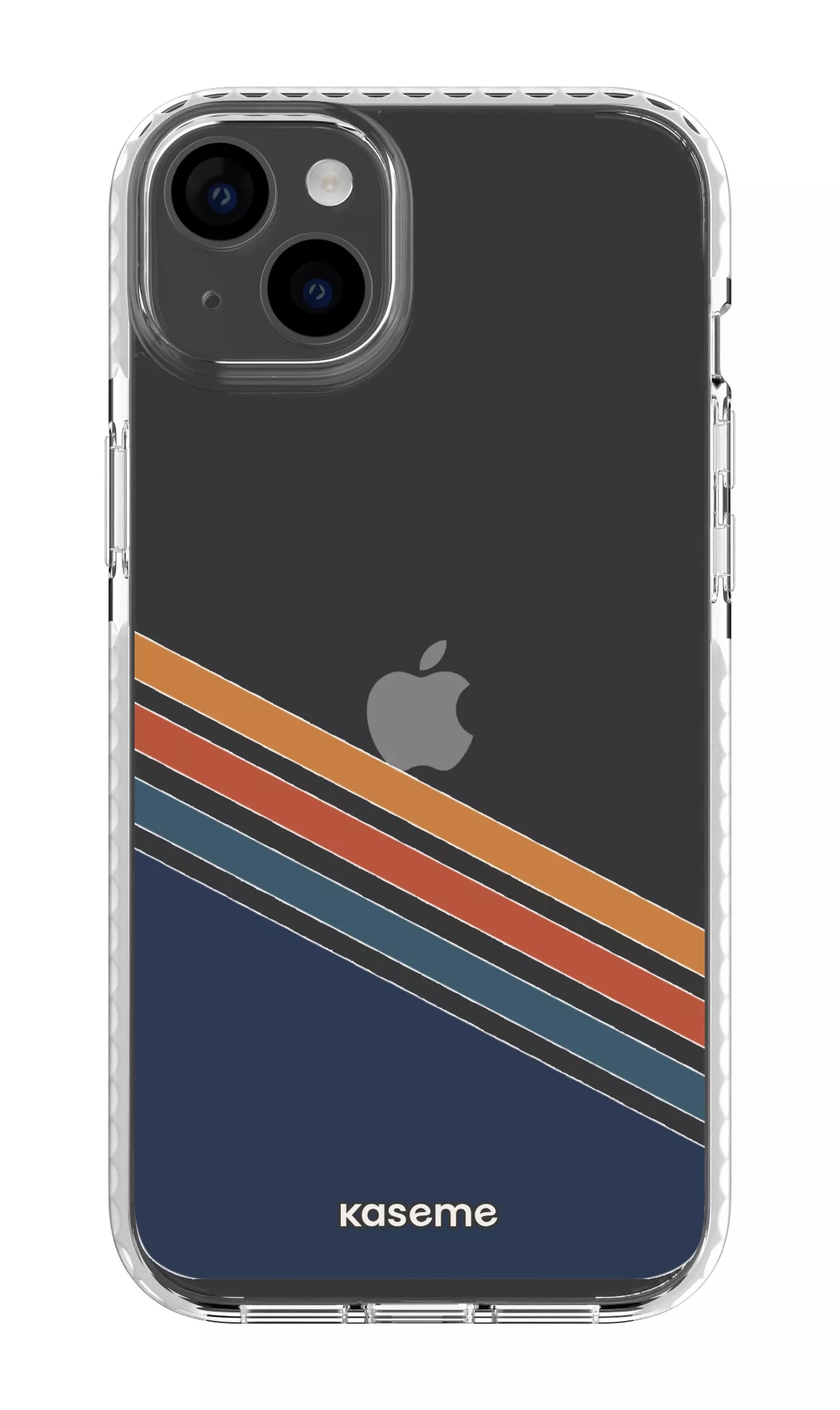 iPhone 14 Plus Clear Case White Bitter Clear Case -