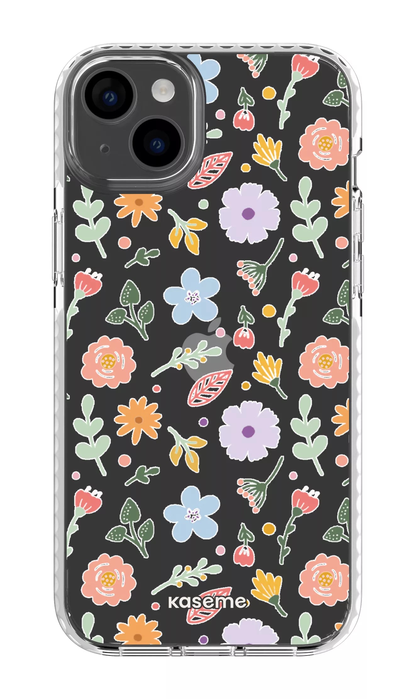 iPhone 14 Plus Clear Case White Charm Clear Case -