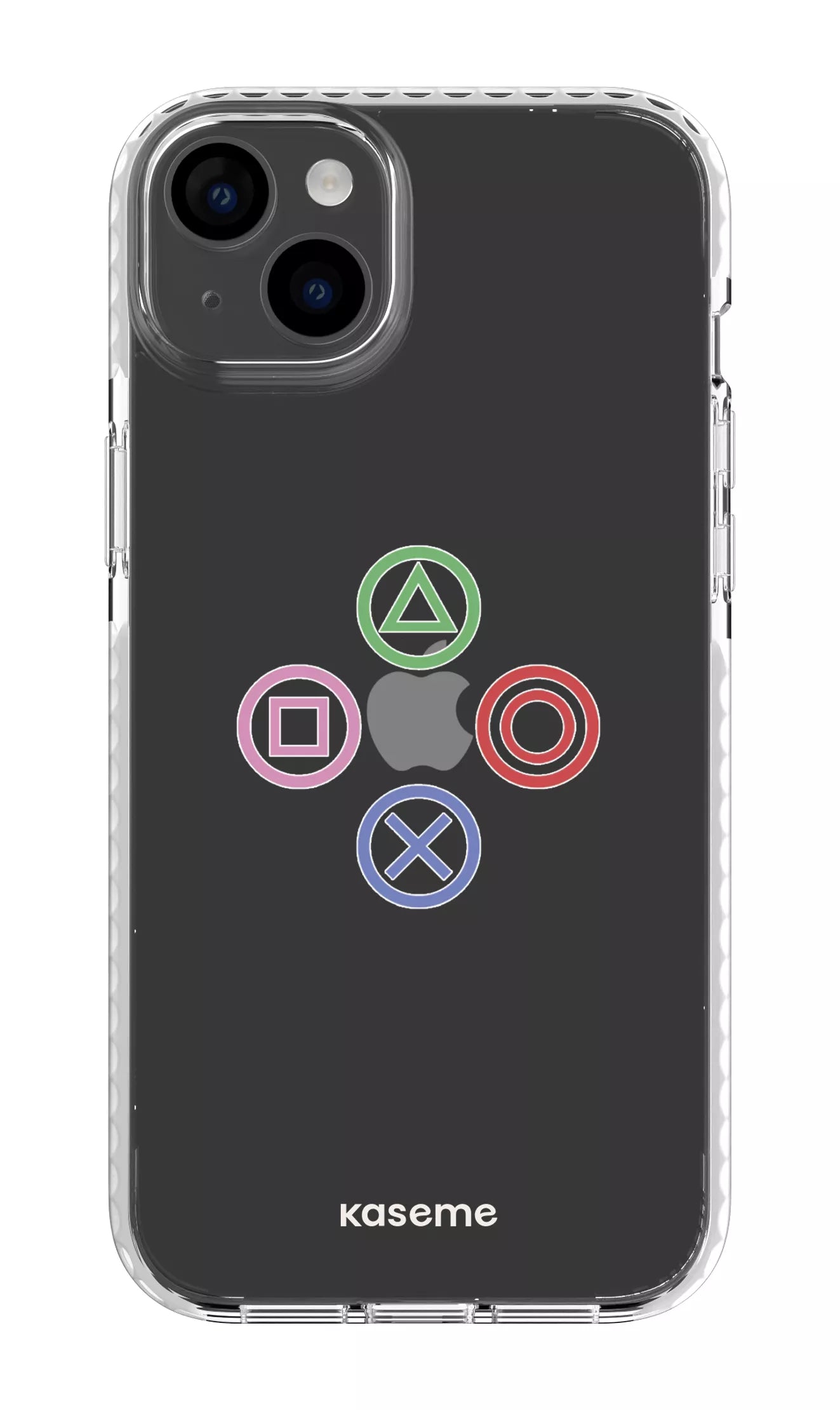 iPhone 14 Plus Clear Case White Console Clear Case -