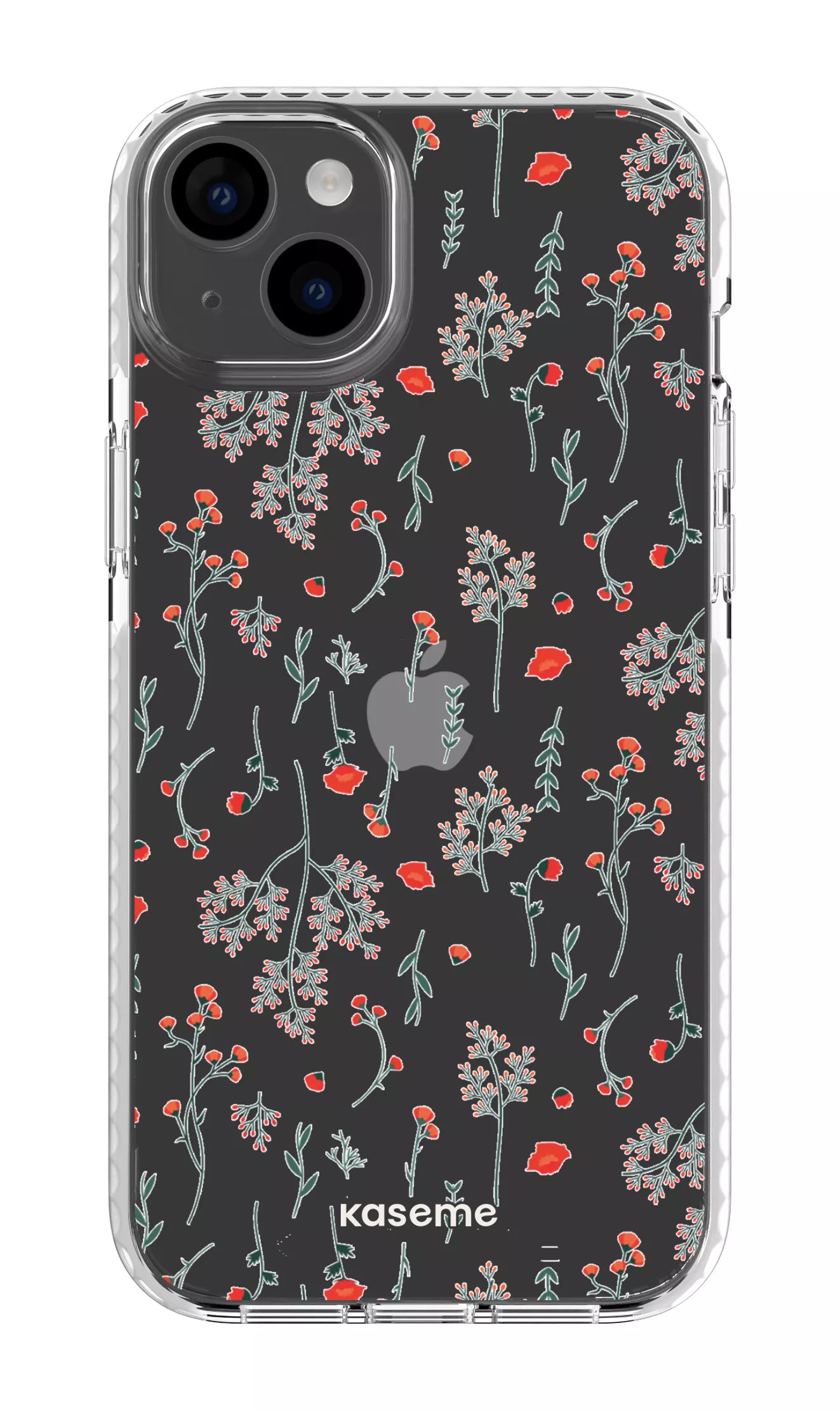 iPhone 14 Plus Clear Case White Evelyn Clear Case -