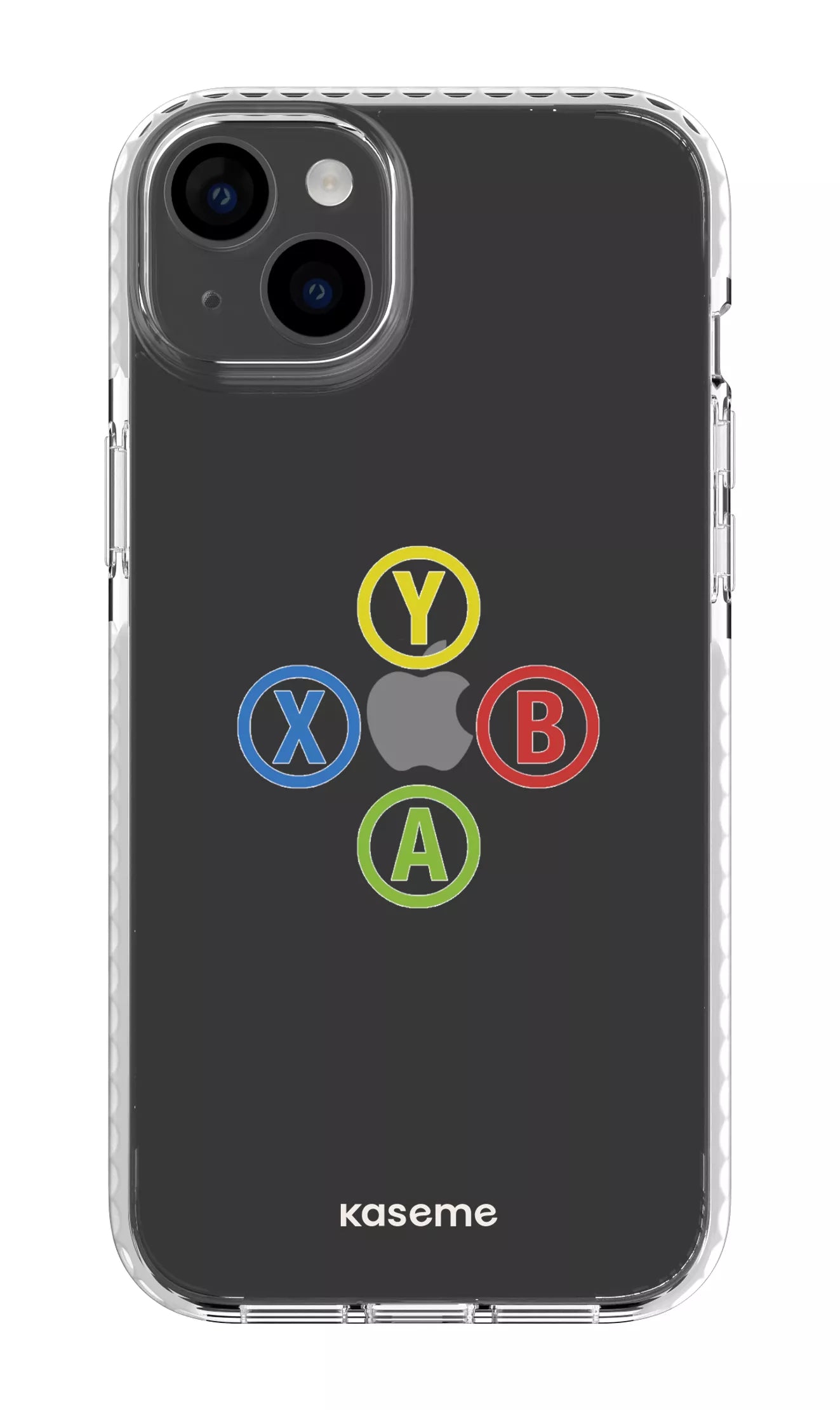 iPhone 14 Plus Clear Case White Game Clear Case -