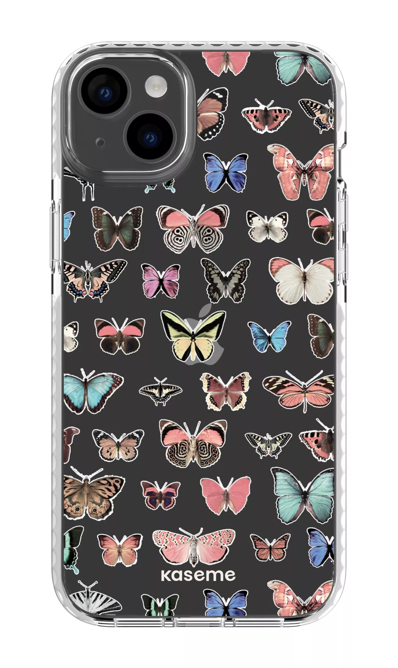 iPhone 14 Plus Clear Case White Paloma Clear Case -